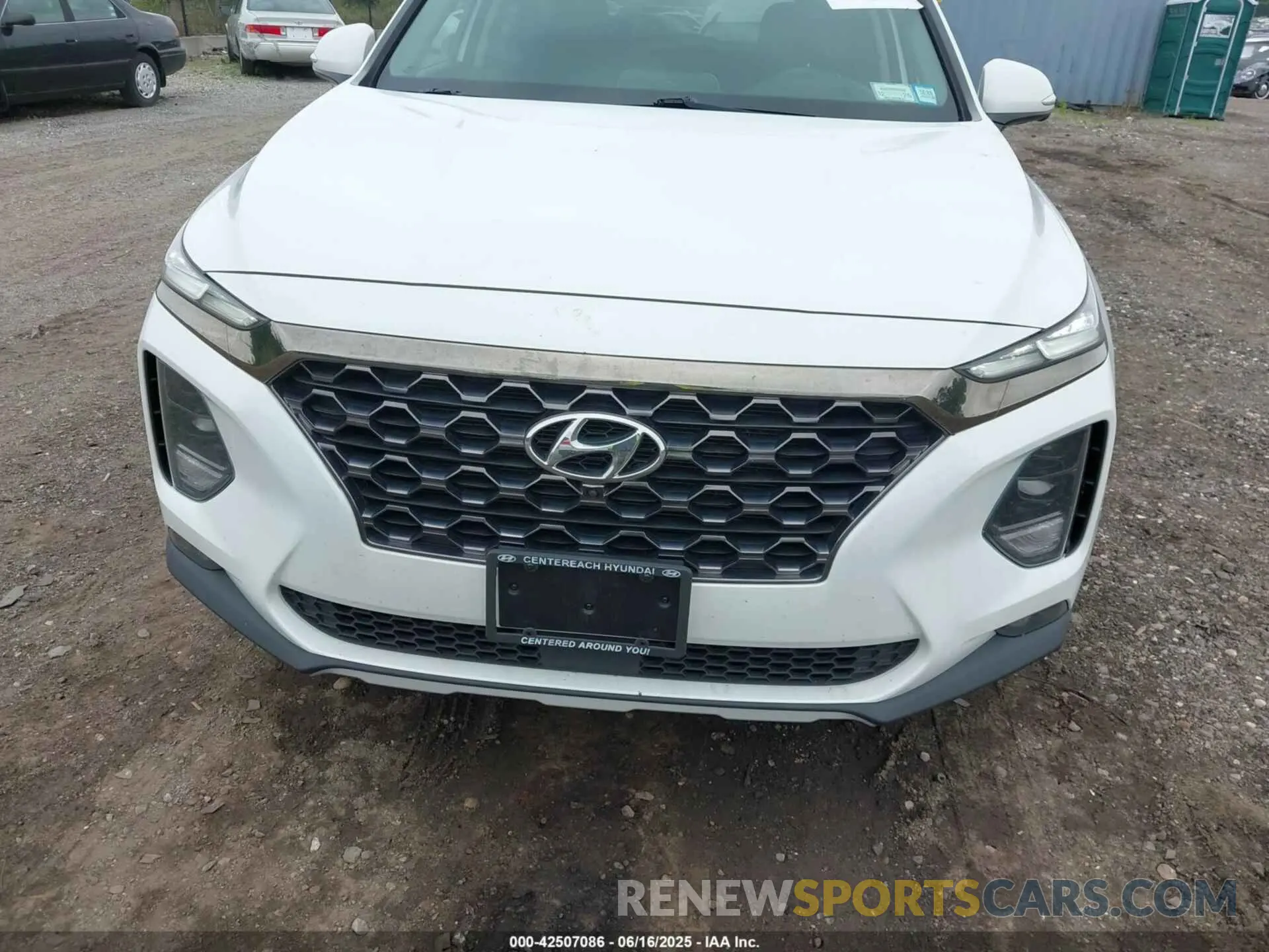 12 fotografías del automóvil dañado 5NMS5CAD4LH207587 HYUNDAI SANTA FE 2020