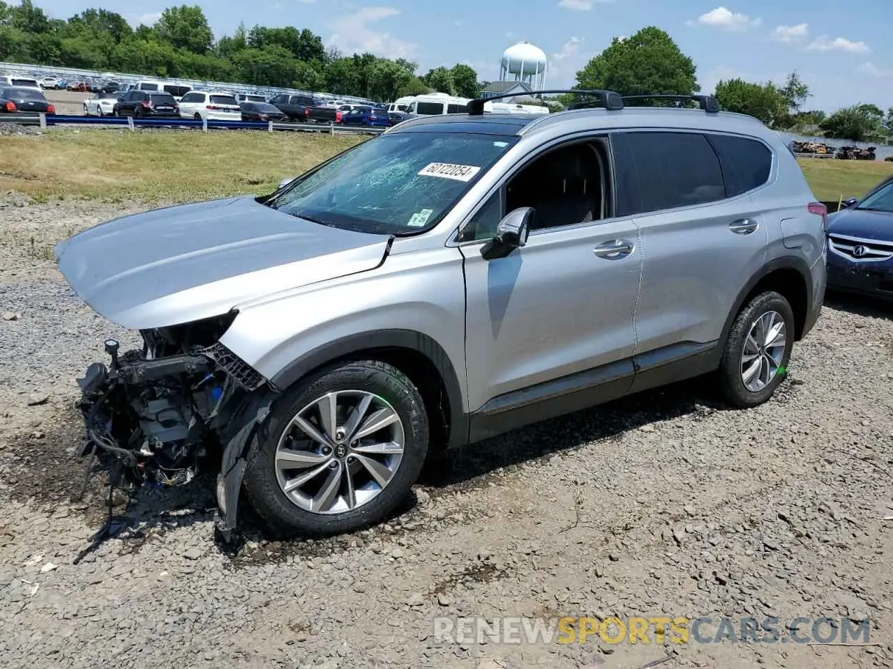 1 fotografías del automóvil dañado 5NMS5CAD4LH268972 HYUNDAI SANTA FE 2020