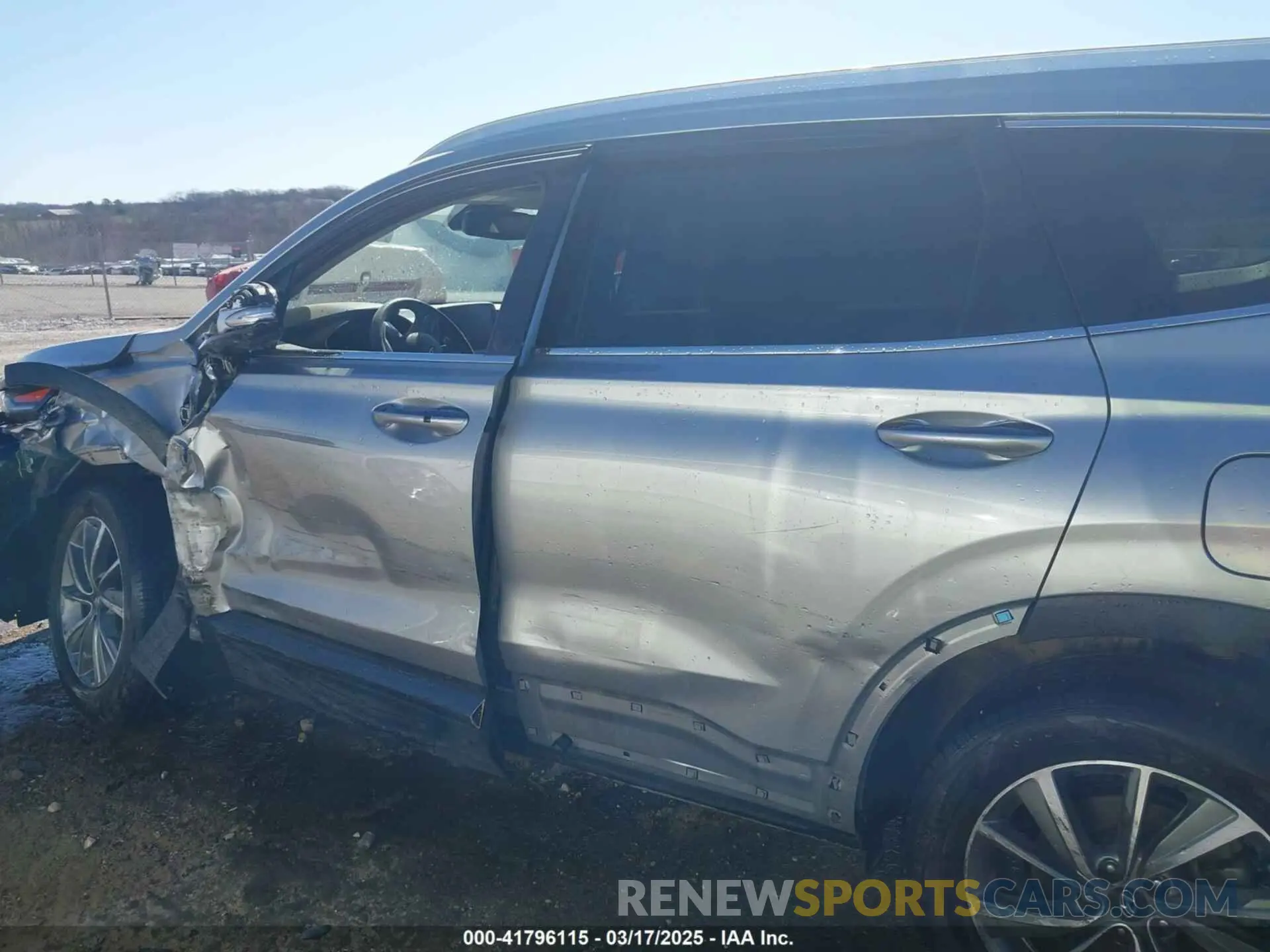 14 fotografías del automóvil dañado 5NMS5CAD6LH304340 HYUNDAI SANTA FE 2020