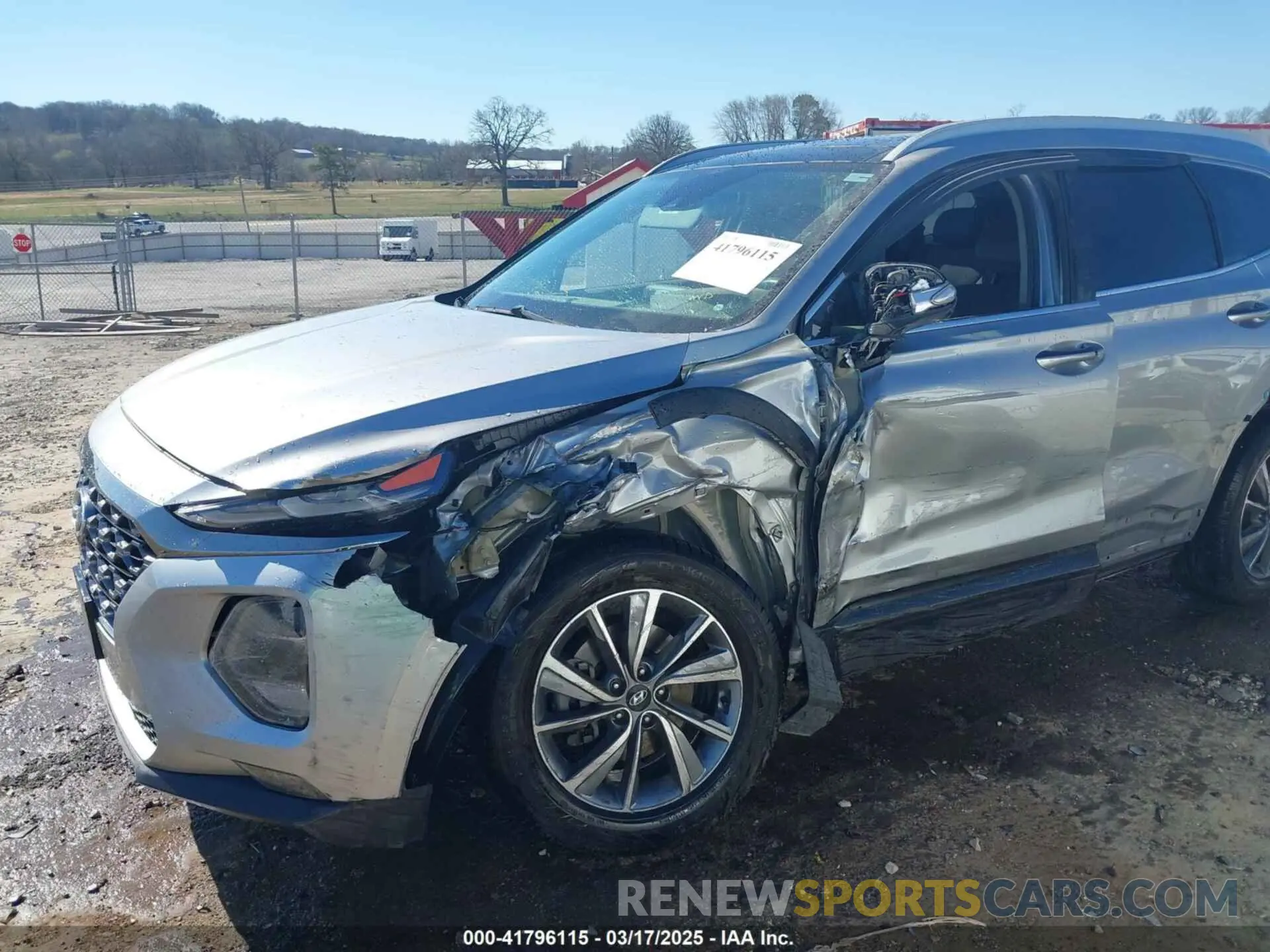 6 fotografías del automóvil dañado 5NMS5CAD6LH304340 HYUNDAI SANTA FE 2020