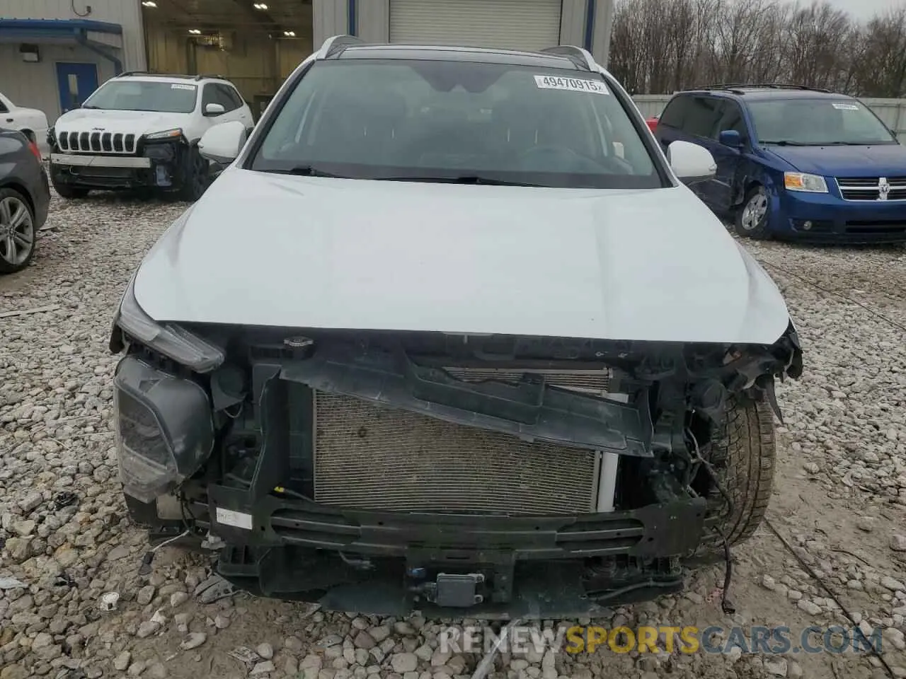5 fotografías del automóvil dañado 5NMS5CAD7LH297771 HYUNDAI SANTA FE 2020
