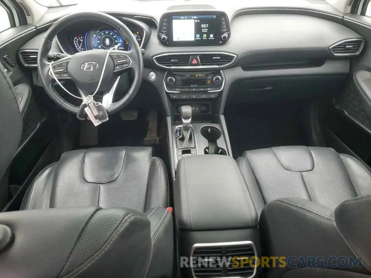 8 fotografías del automóvil dañado 5NMS5CAD7LH297771 HYUNDAI SANTA FE 2020