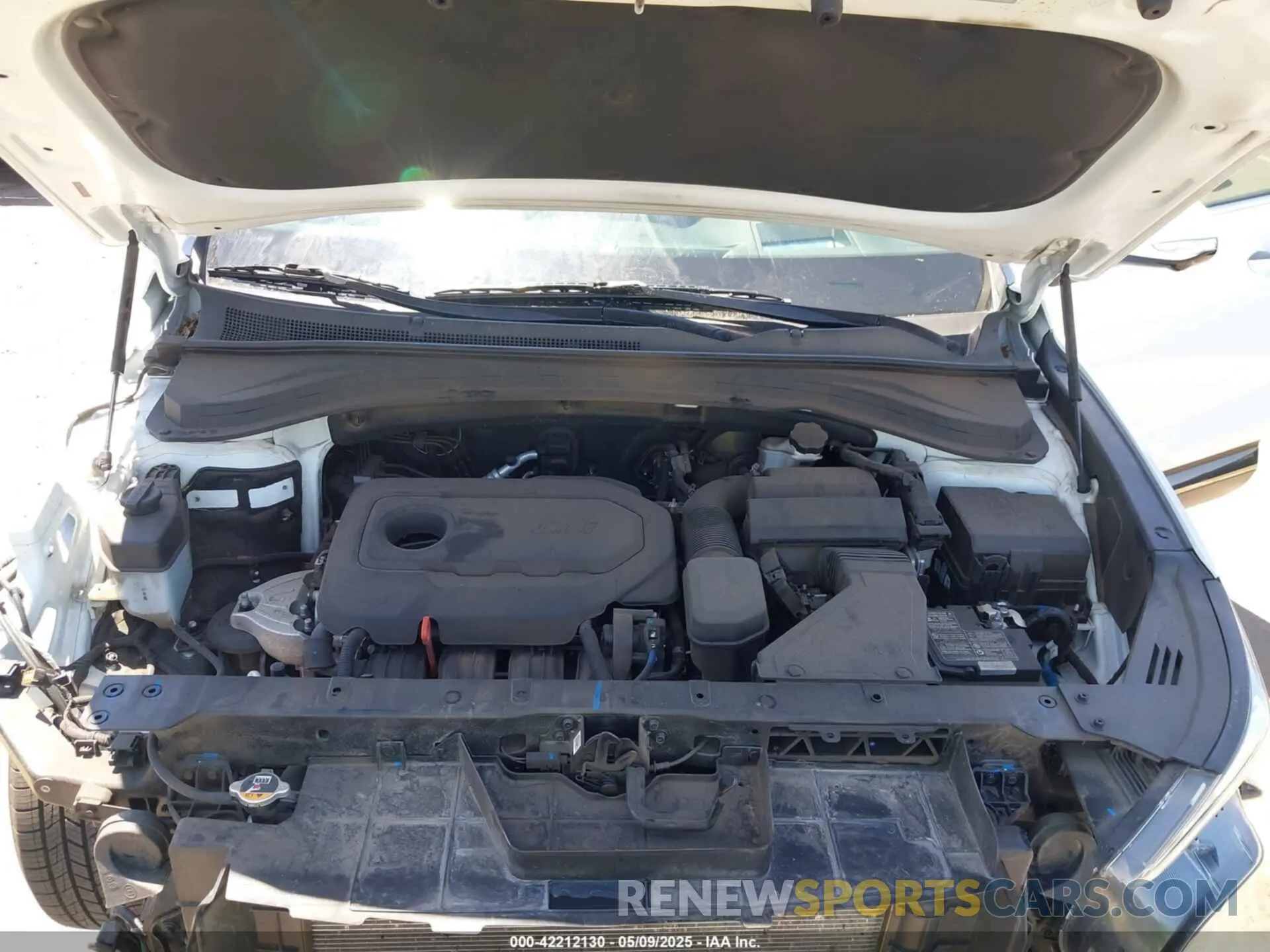 10 fotografías del automóvil dañado 5NMS5CAD8LH209374 HYUNDAI SANTA FE 2020