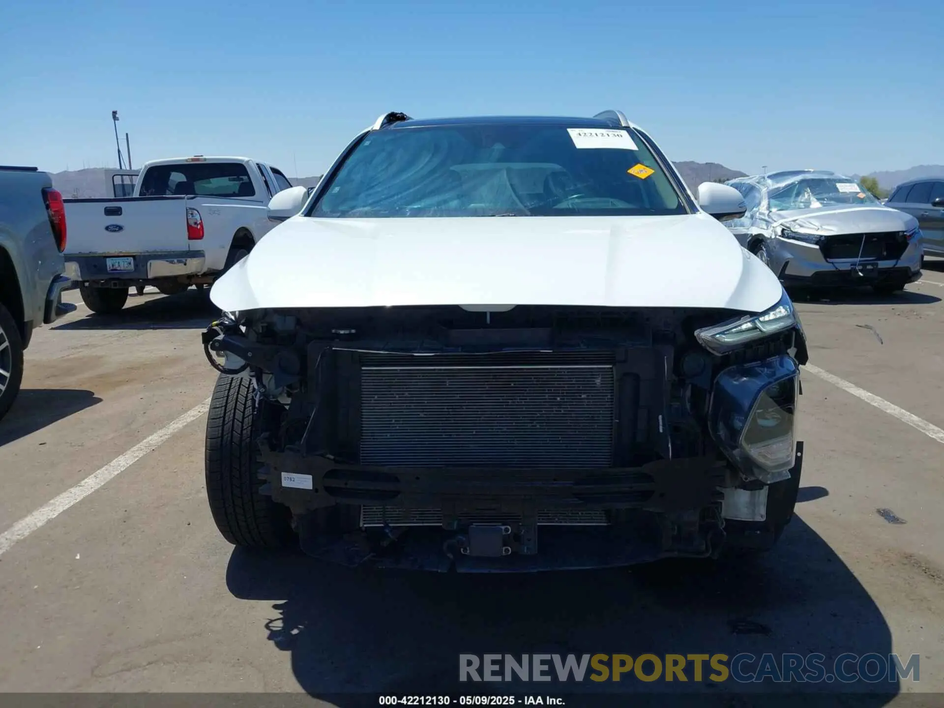 6 fotografías del automóvil dañado 5NMS5CAD8LH209374 HYUNDAI SANTA FE 2020