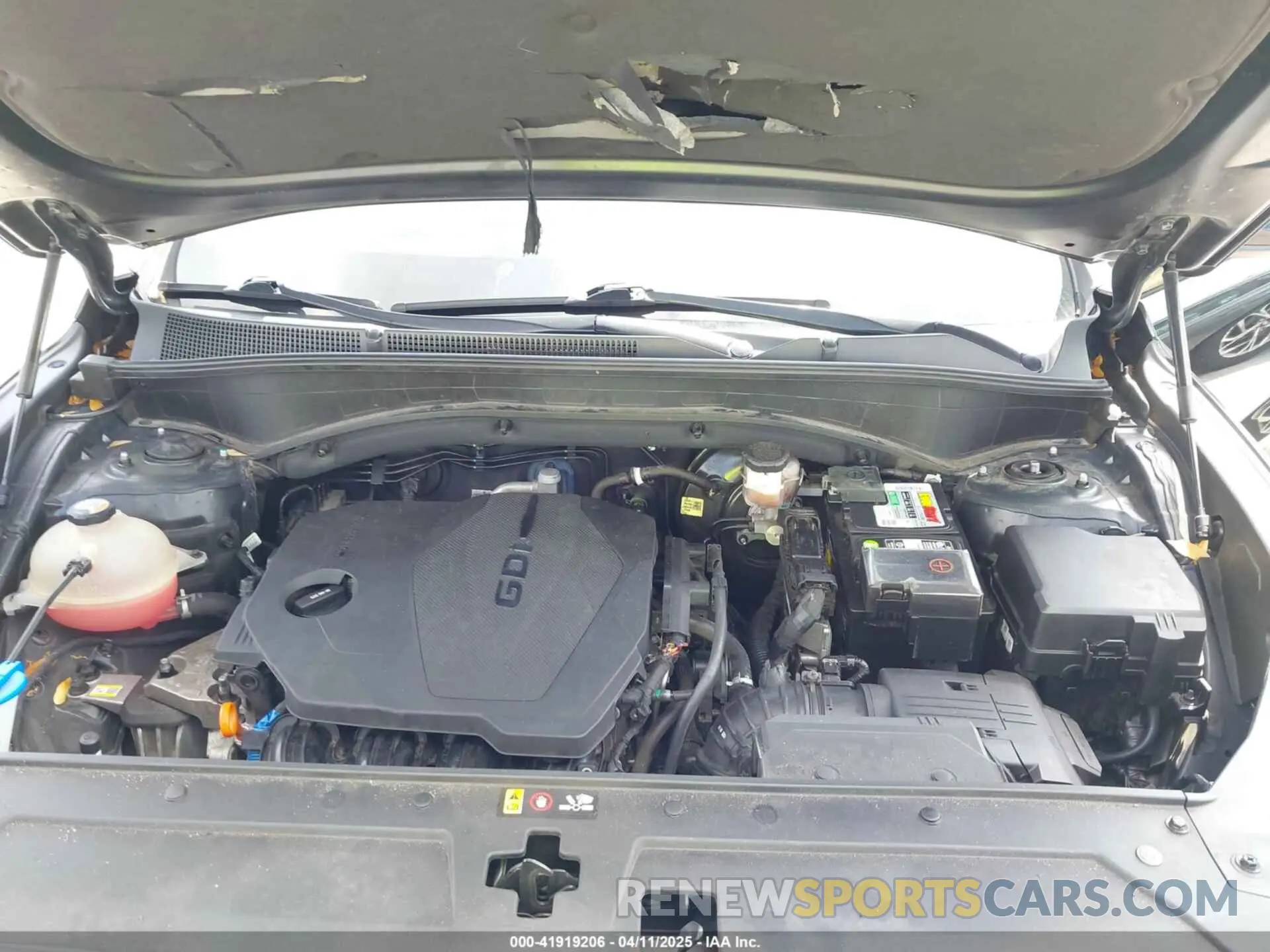 10 fotografías del automóvil dañado 5NMS14AJ0MH309235 HYUNDAI SANTA FE 2021