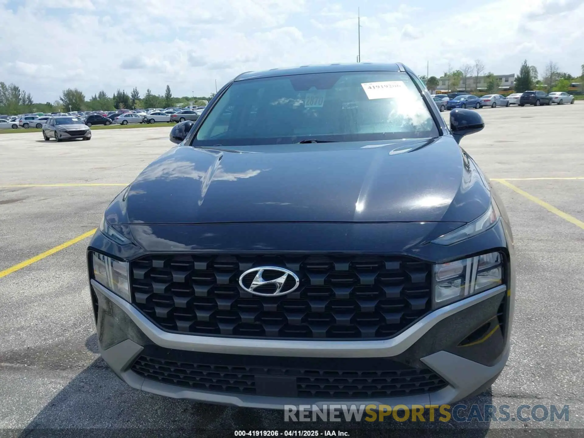 12 fotografías del automóvil dañado 5NMS14AJ0MH309235 HYUNDAI SANTA FE 2021