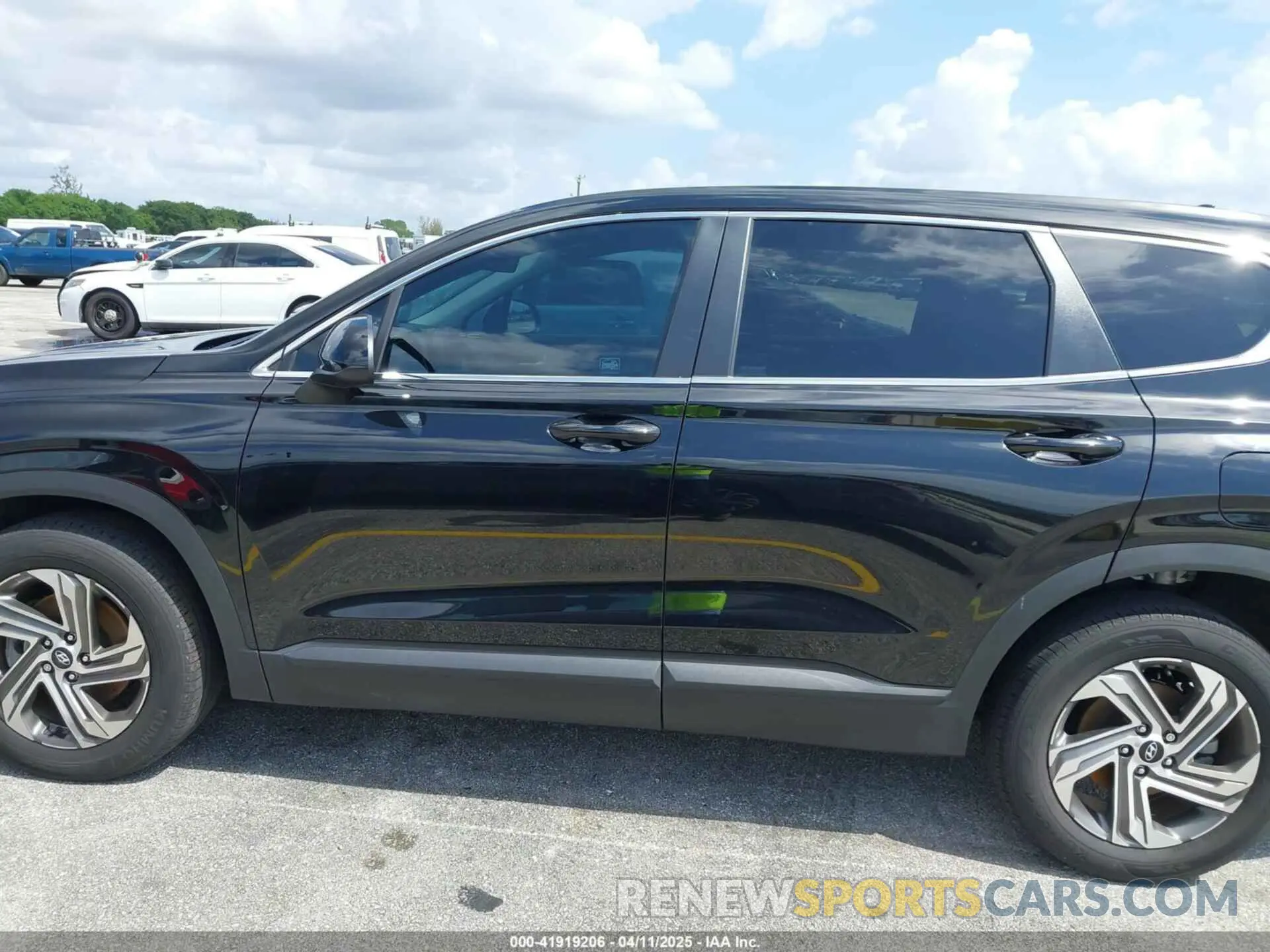 14 fotografías del automóvil dañado 5NMS14AJ0MH309235 HYUNDAI SANTA FE 2021
