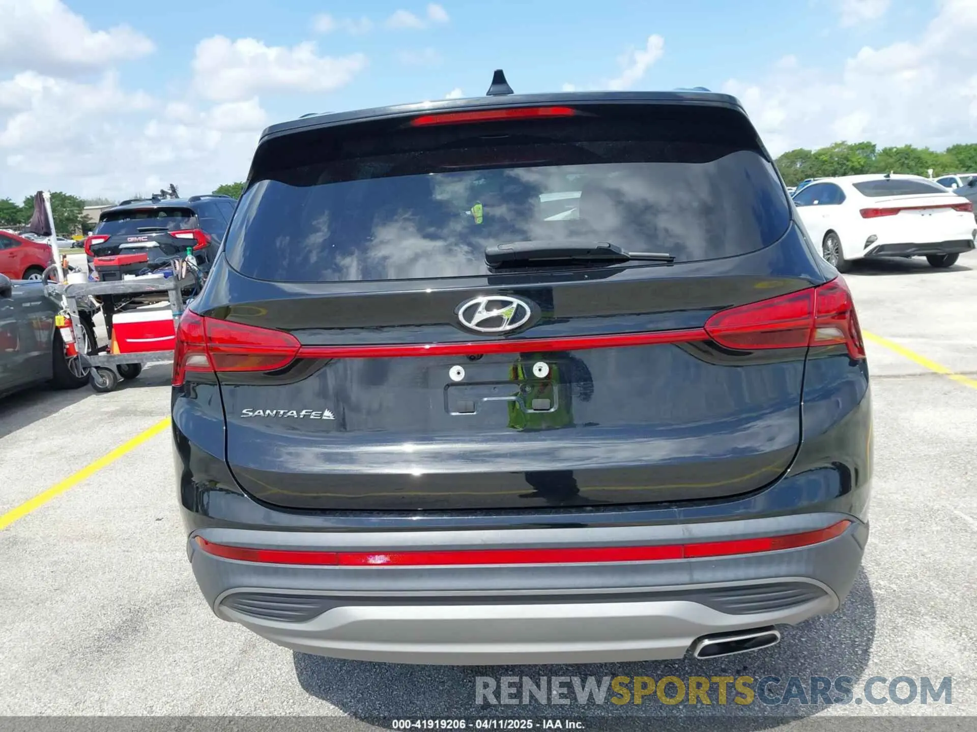 16 fotografías del automóvil dañado 5NMS14AJ0MH309235 HYUNDAI SANTA FE 2021