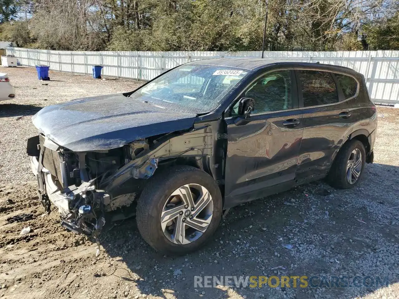 1 fotografías del automóvil dañado 5NMS14AJ2MH320804 HYUNDAI SANTA FE 2021