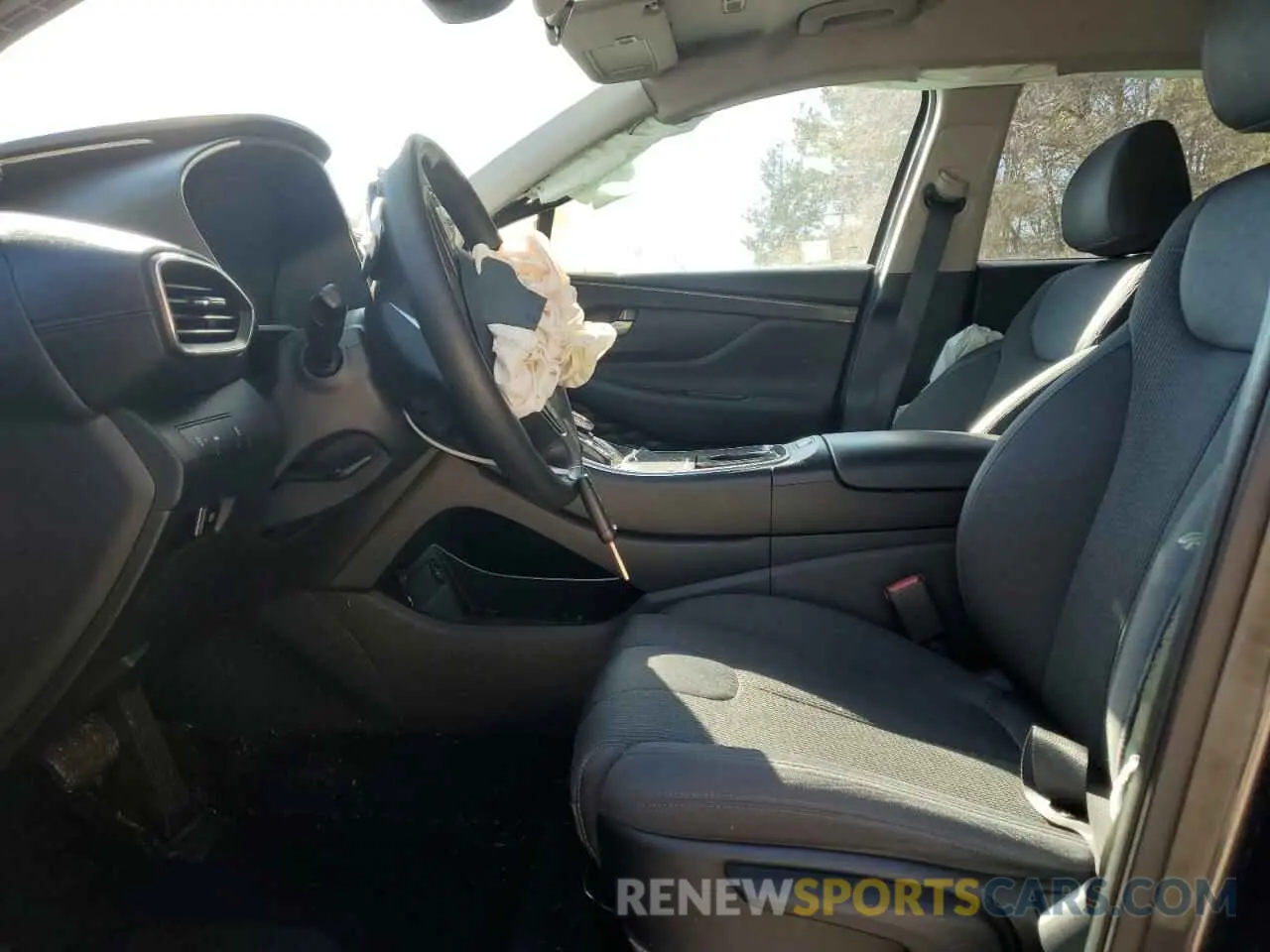 7 fotografías del automóvil dañado 5NMS14AJ2MH320804 HYUNDAI SANTA FE 2021
