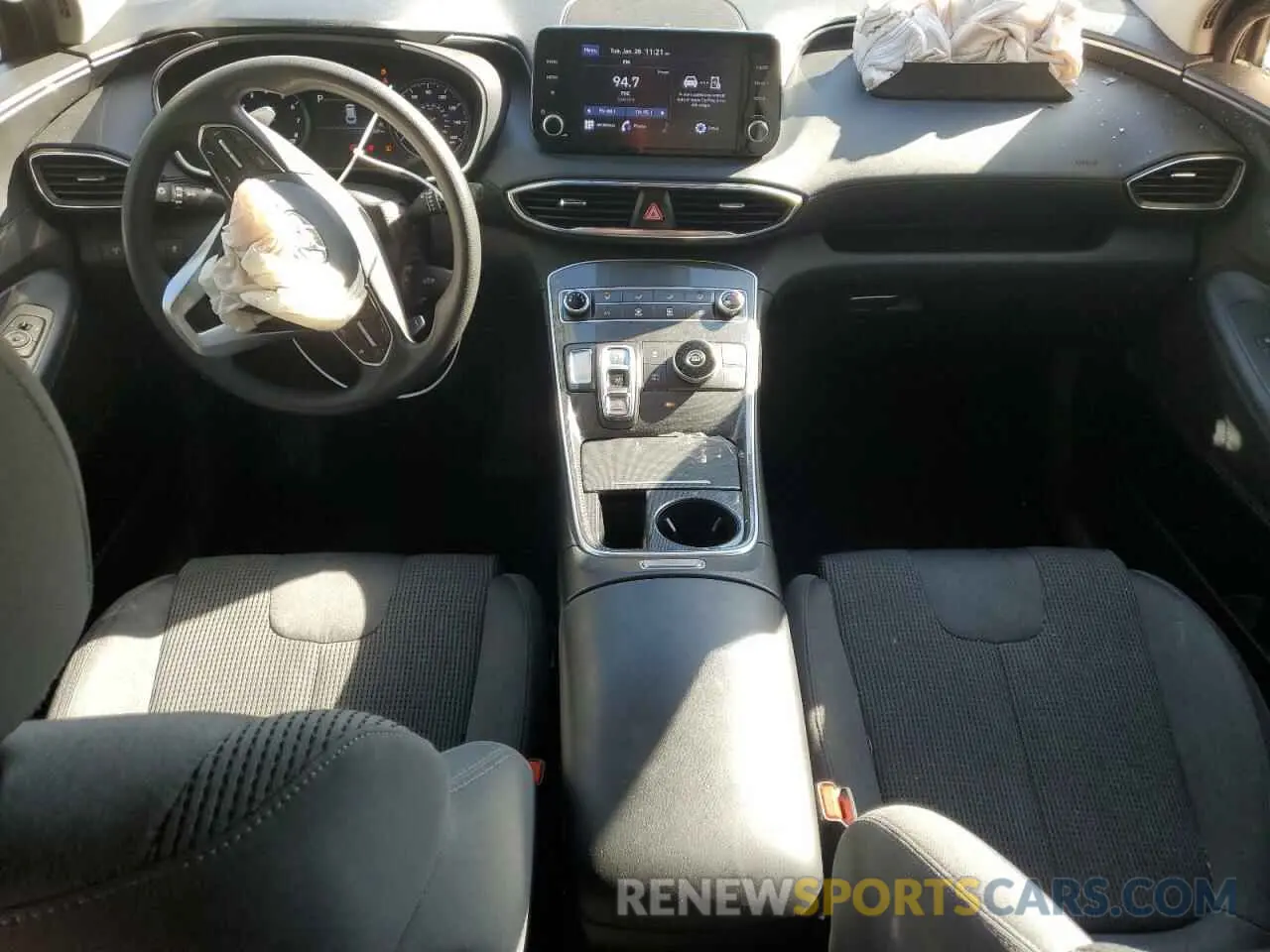 8 fotografías del automóvil dañado 5NMS14AJ2MH320804 HYUNDAI SANTA FE 2021