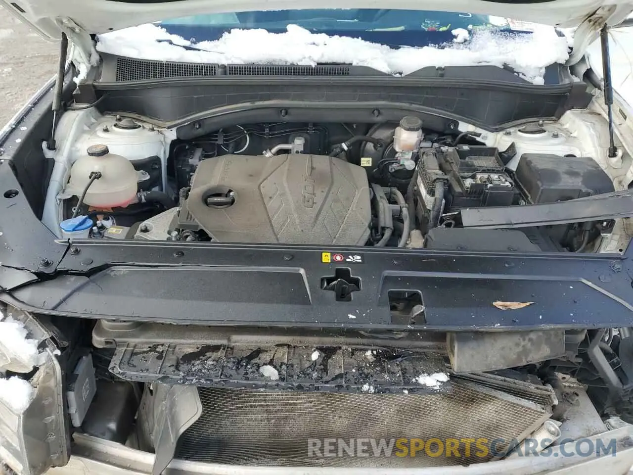 12 fotografías del automóvil dañado 5NMS14AJ2MH329759 HYUNDAI SANTA FE 2021