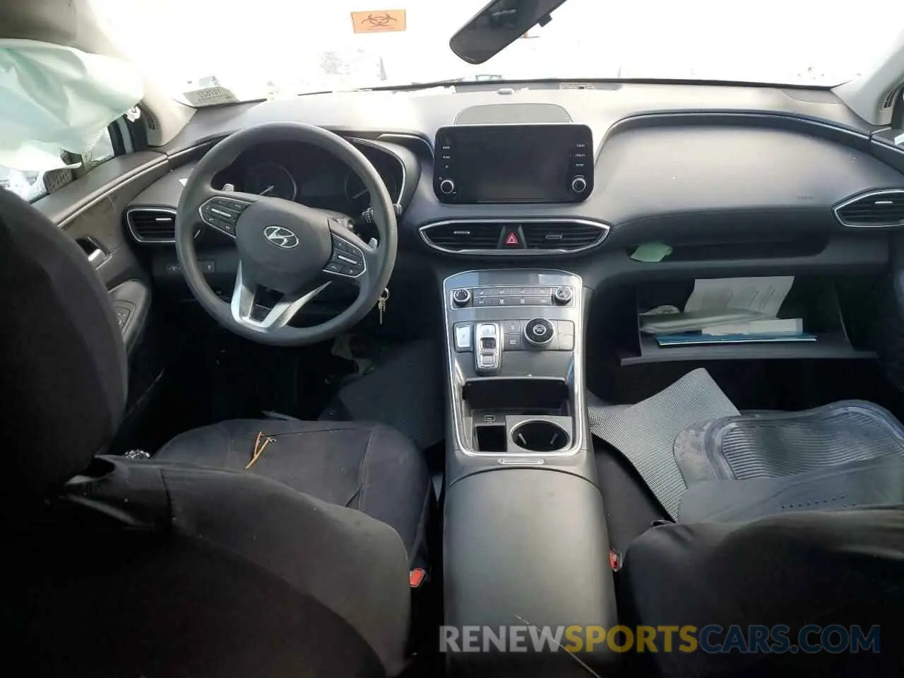8 fotografías del automóvil dañado 5NMS14AJ2MH329759 HYUNDAI SANTA FE 2021