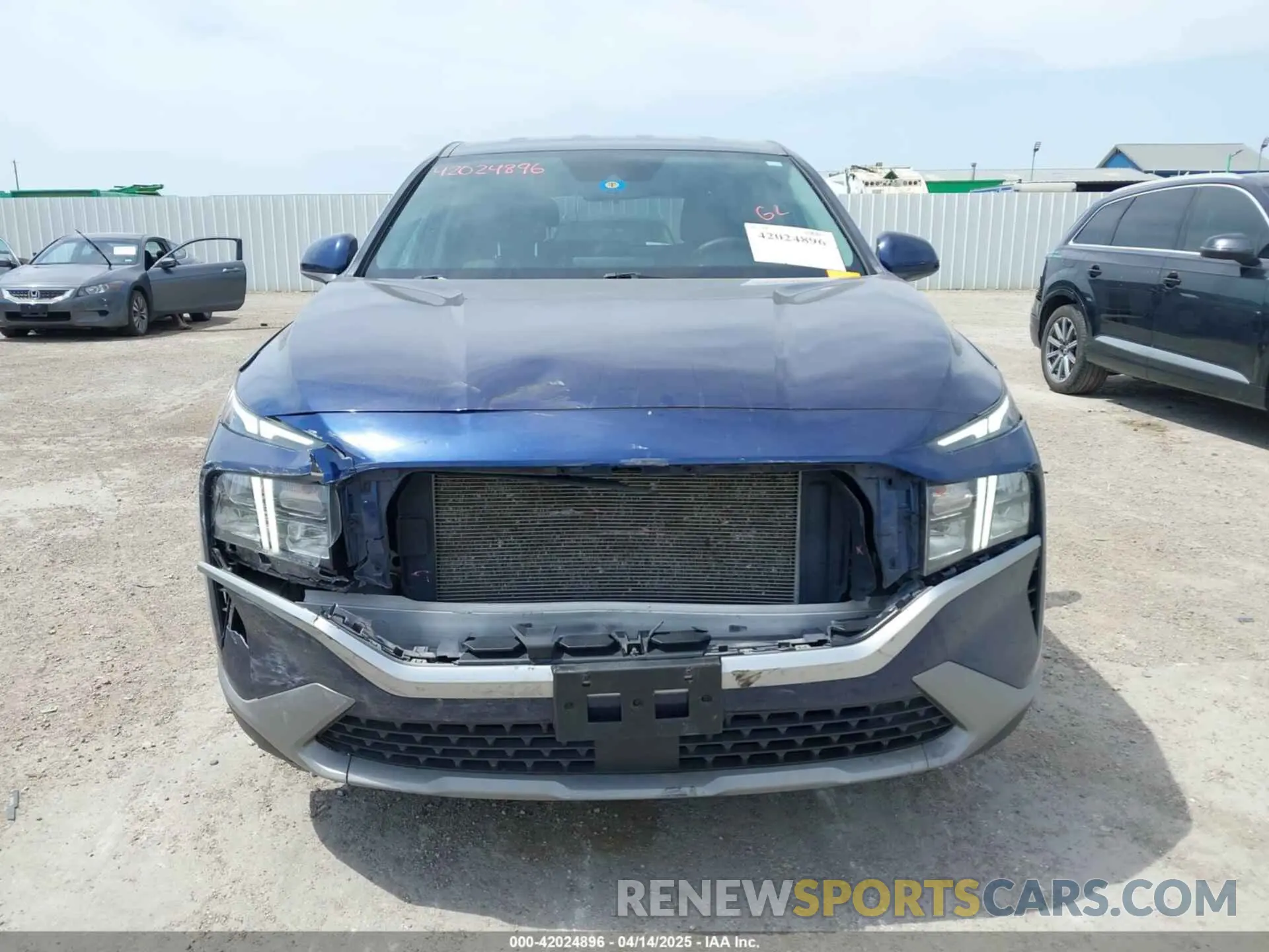 12 fotografías del automóvil dañado 5NMS14AJ2MH339403 HYUNDAI SANTA FE 2021