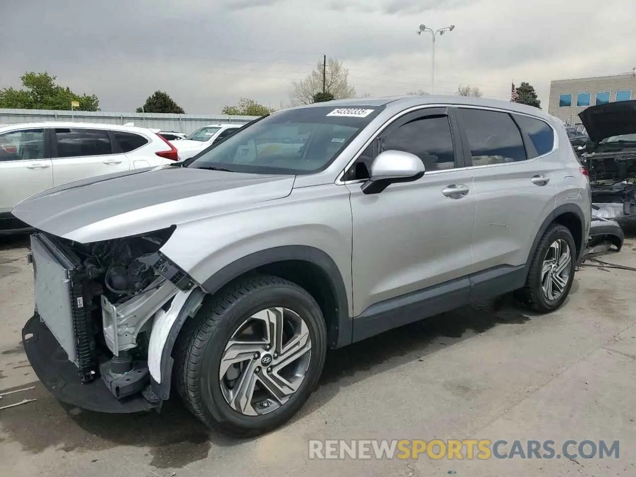 1 fotografías del automóvil dañado 5NMS14AJ3MH340916 HYUNDAI SANTA FE 2021