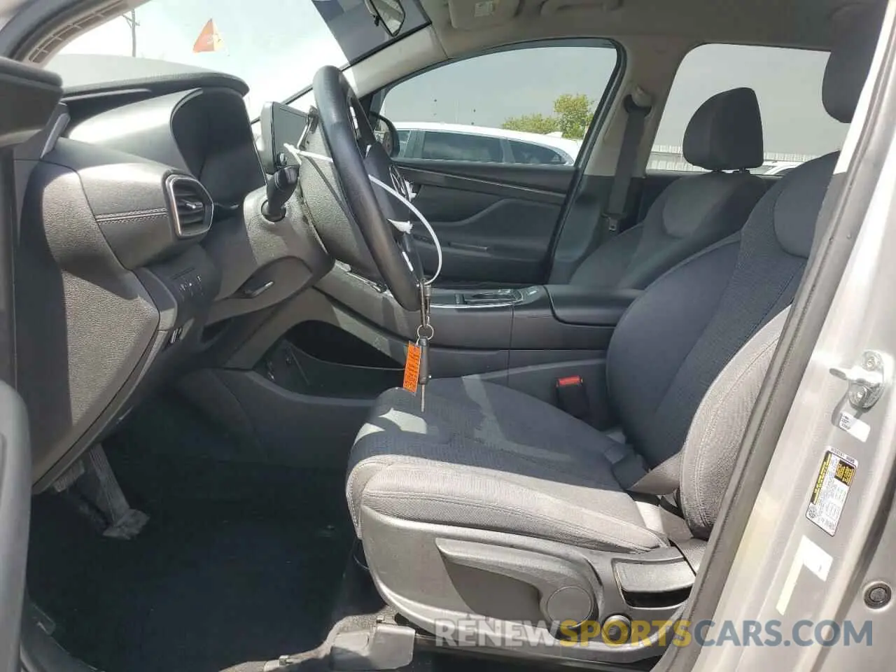 7 fotografías del automóvil dañado 5NMS14AJ3MH340916 HYUNDAI SANTA FE 2021