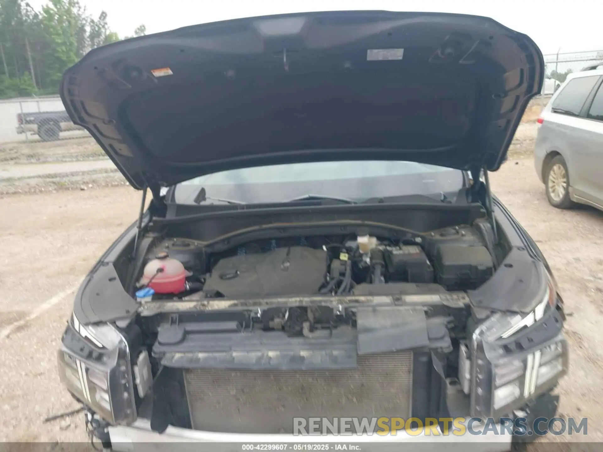 10 fotografías del automóvil dañado 5NMS14AJ5MH346250 HYUNDAI SANTA FE 2021