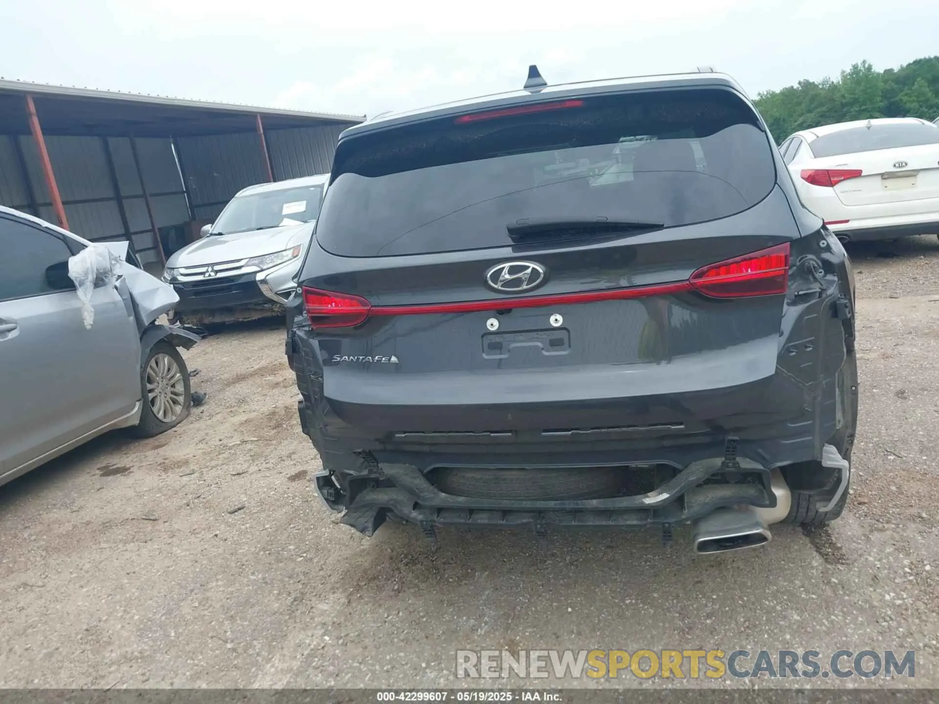 20 fotografías del automóvil dañado 5NMS14AJ5MH346250 HYUNDAI SANTA FE 2021