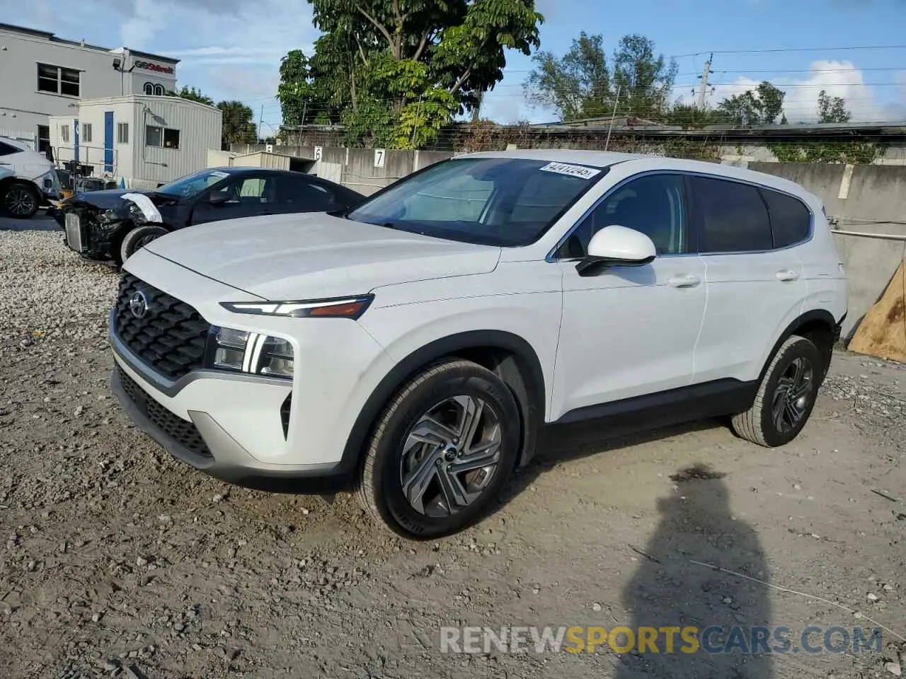 1 fotografías del automóvil dañado 5NMS14AJ9MH337874 HYUNDAI SANTA FE 2021