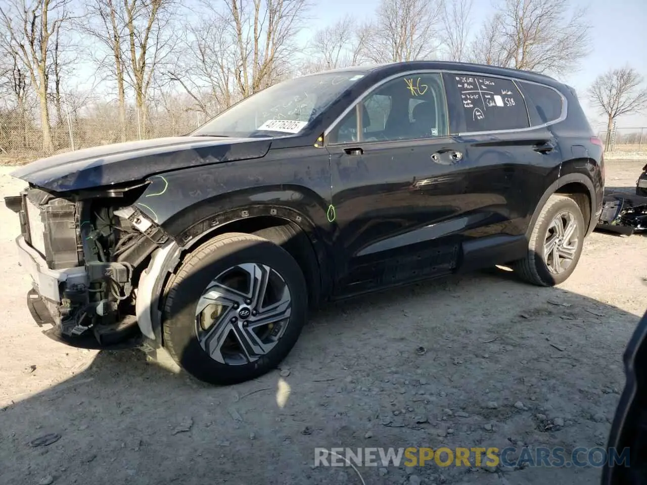 1 fotografías del automóvil dañado 5NMS14AJXMH336992 HYUNDAI SANTA FE 2021