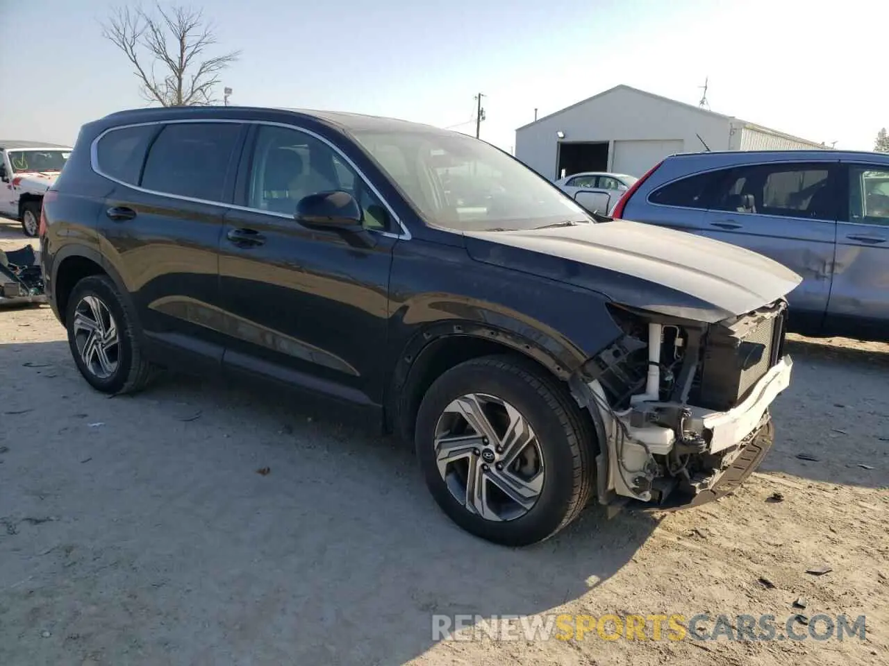 4 fotografías del automóvil dañado 5NMS14AJXMH336992 HYUNDAI SANTA FE 2021