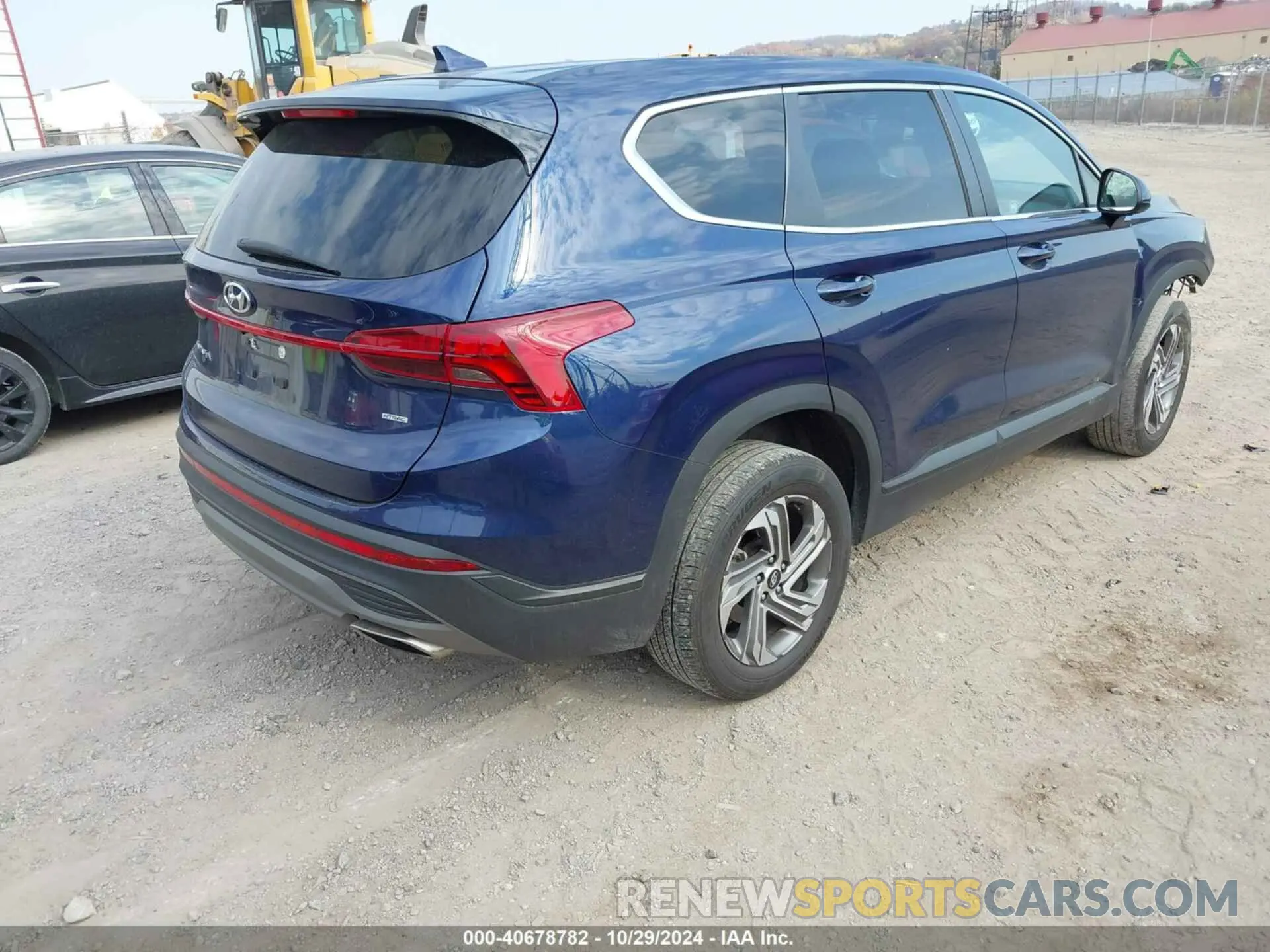 4 fotografías del automóvil dañado 5NMS1DAJ2MH366410 HYUNDAI SANTA FE 2021