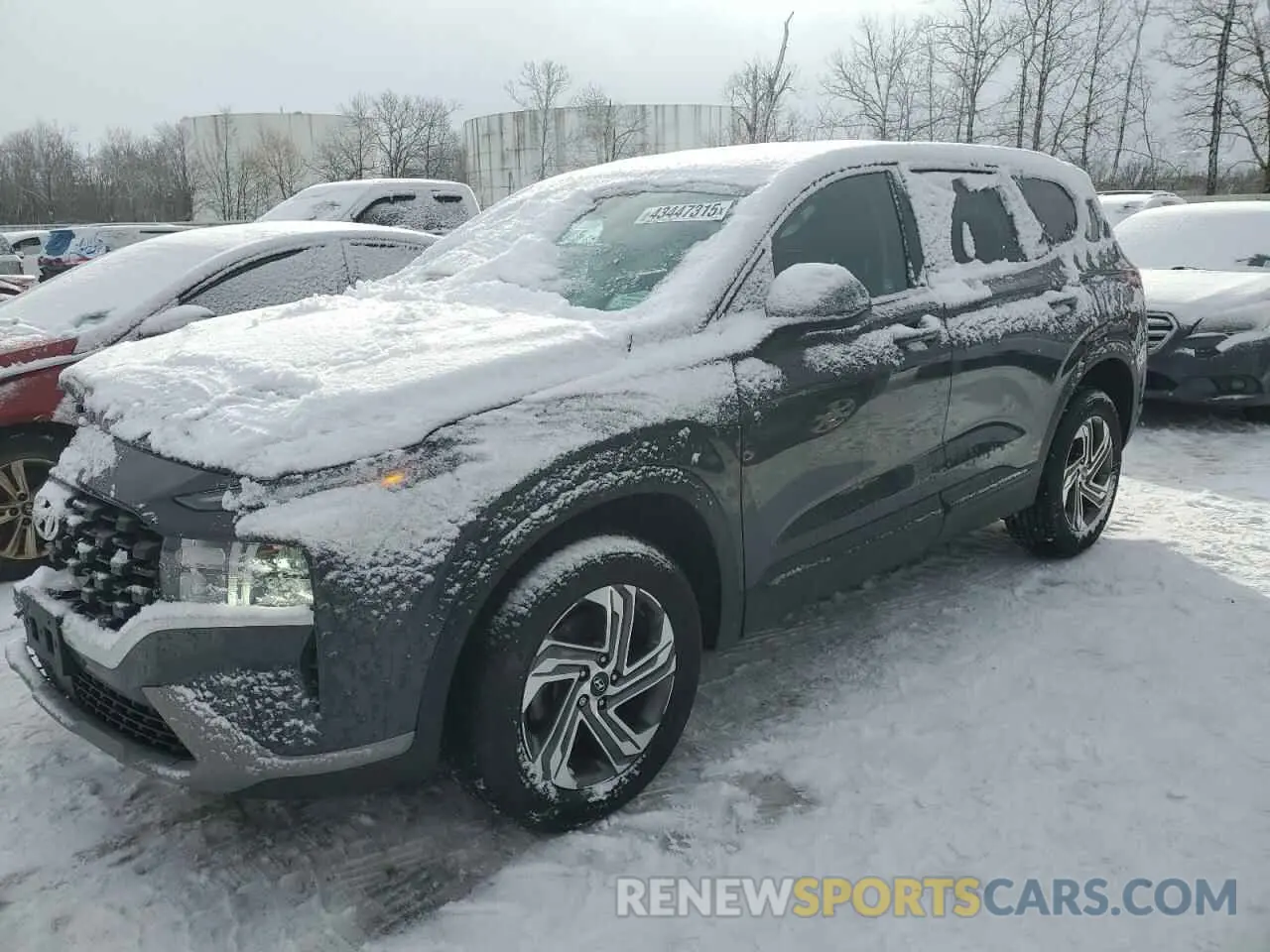 1 fotografías del automóvil dañado 5NMS1DAJ4MH347227 HYUNDAI SANTA FE 2021