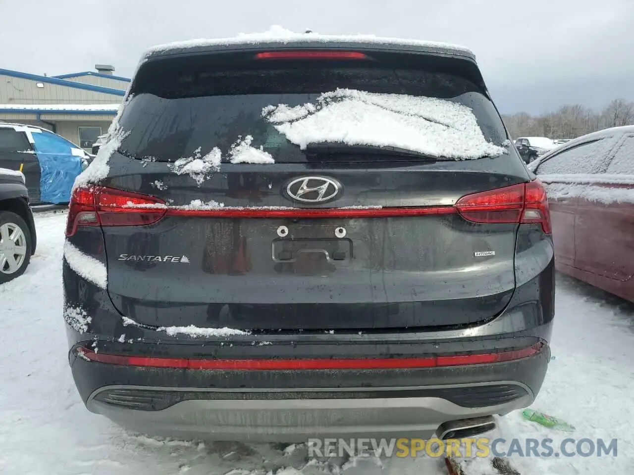 6 fotografías del automóvil dañado 5NMS1DAJ4MH347227 HYUNDAI SANTA FE 2021