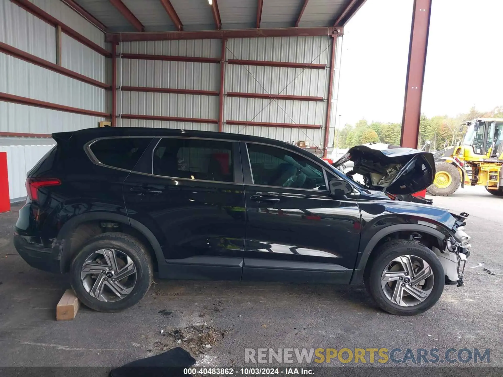 13 fotografías del automóvil dañado 5NMS1DAJ7MH311791 HYUNDAI SANTA FE 2021