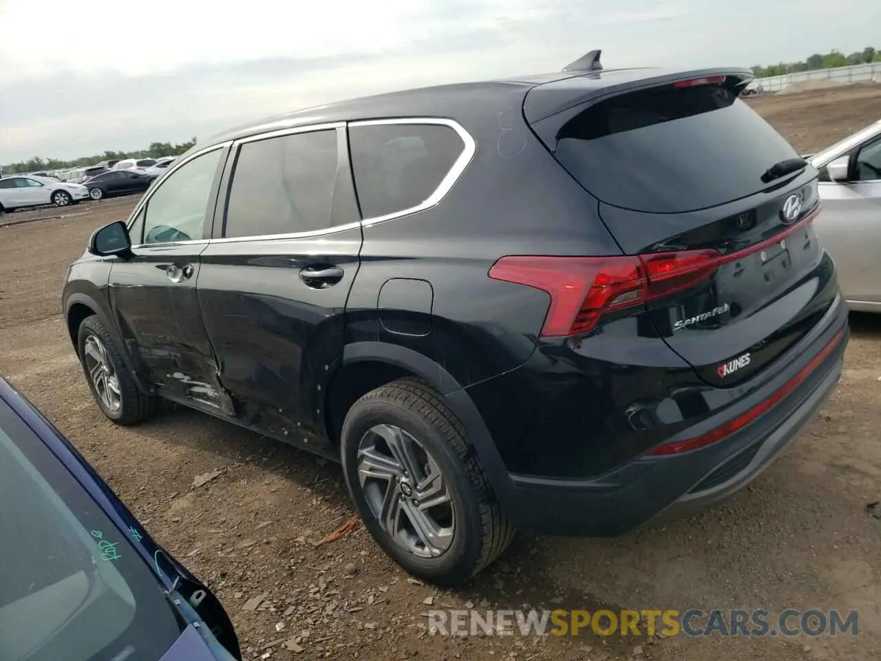 2 fotografías del automóvil dañado 5NMS1DAJ9MH322226 HYUNDAI SANTA FE 2021