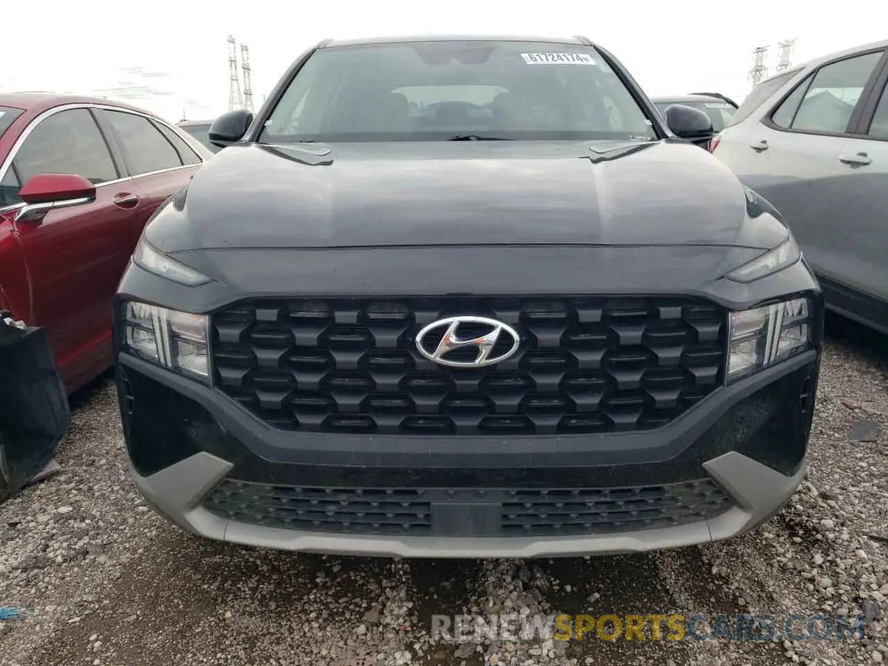 5 fotografías del automóvil dañado 5NMS1DAJ9MH322226 HYUNDAI SANTA FE 2021