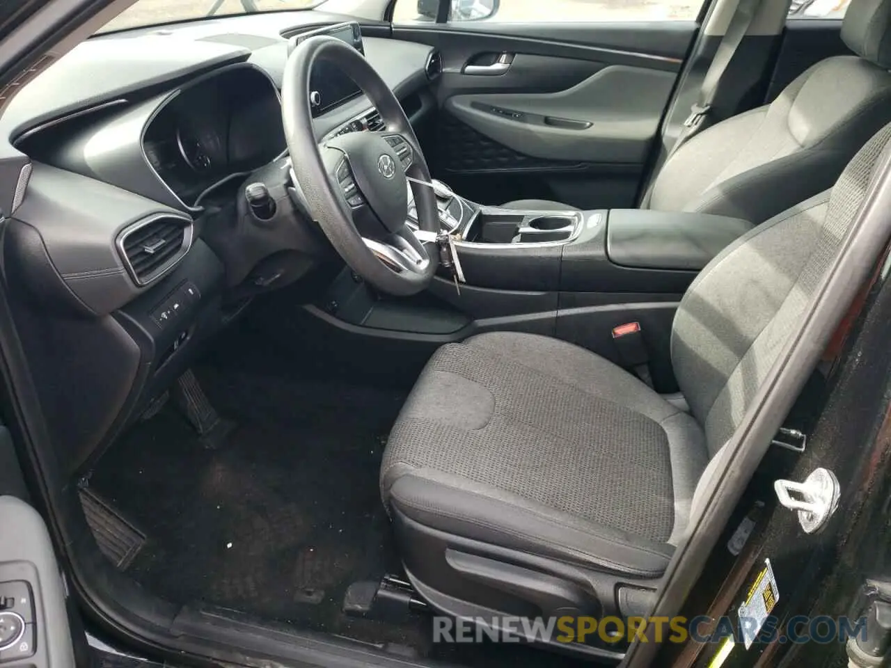 7 fotografías del automóvil dañado 5NMS1DAJ9MH322226 HYUNDAI SANTA FE 2021