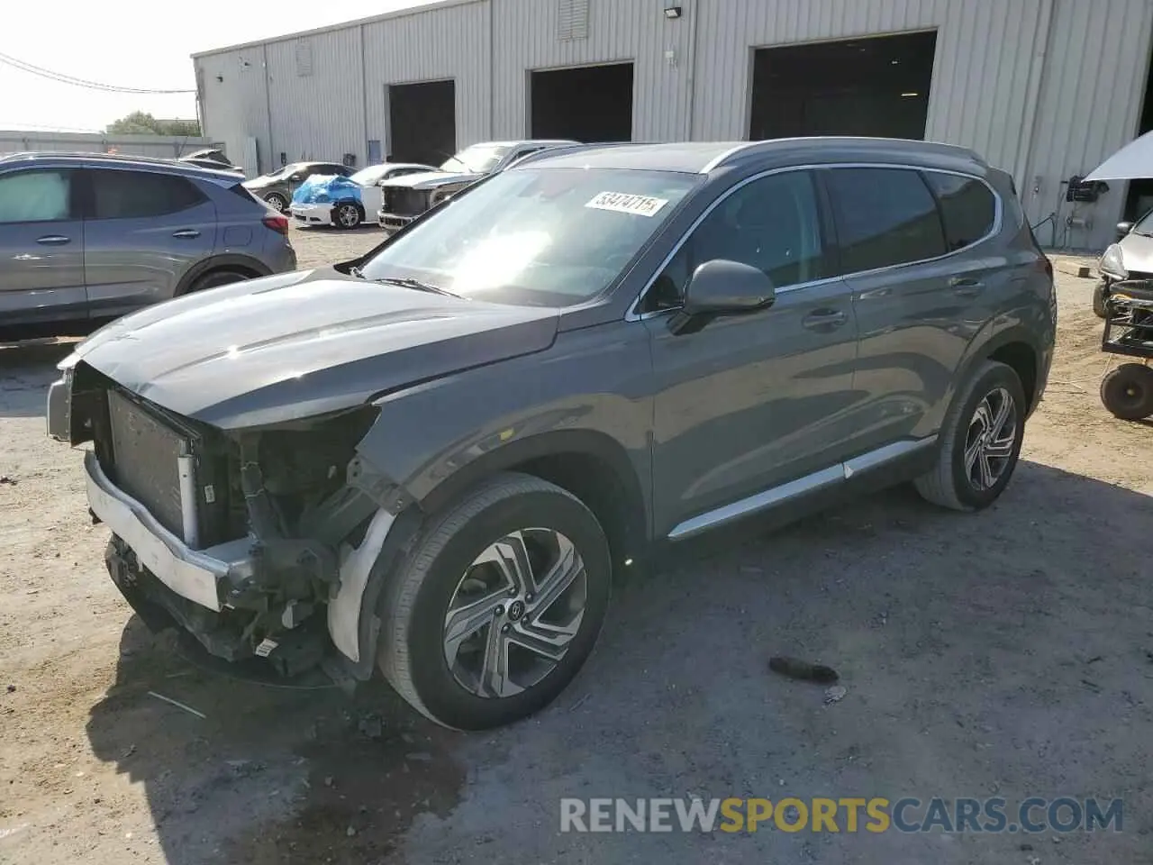 1 fotografías del automóvil dañado 5NMS24AJ3MH350424 HYUNDAI SANTA FE 2021