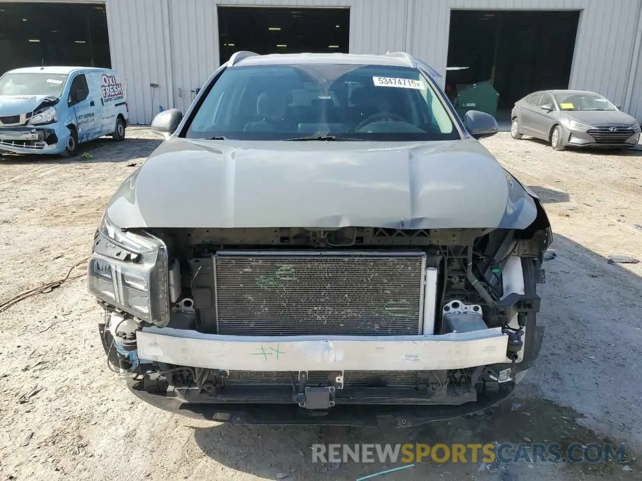 5 fotografías del automóvil dañado 5NMS24AJ3MH350424 HYUNDAI SANTA FE 2021