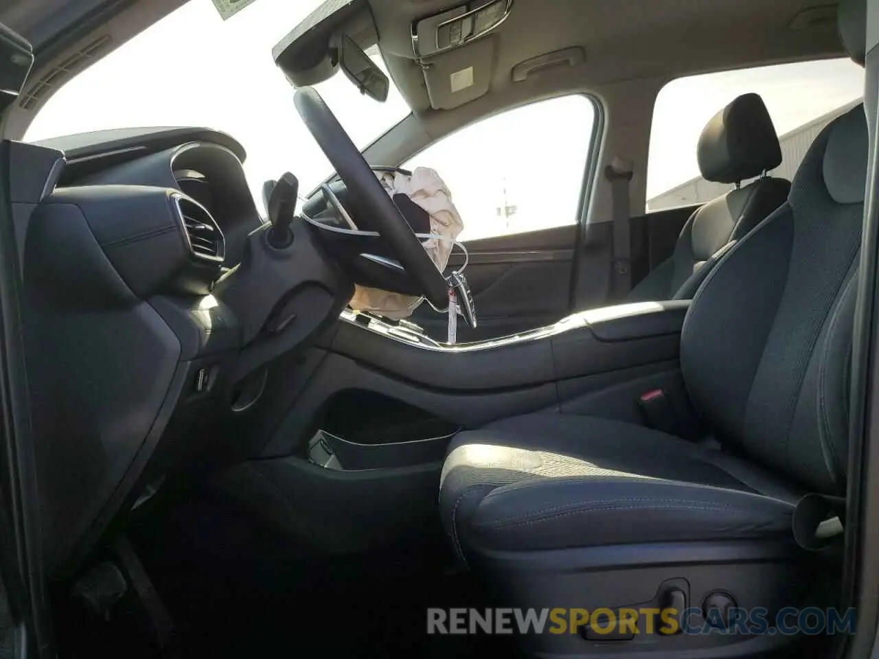 7 fotografías del automóvil dañado 5NMS24AJ3MH350424 HYUNDAI SANTA FE 2021