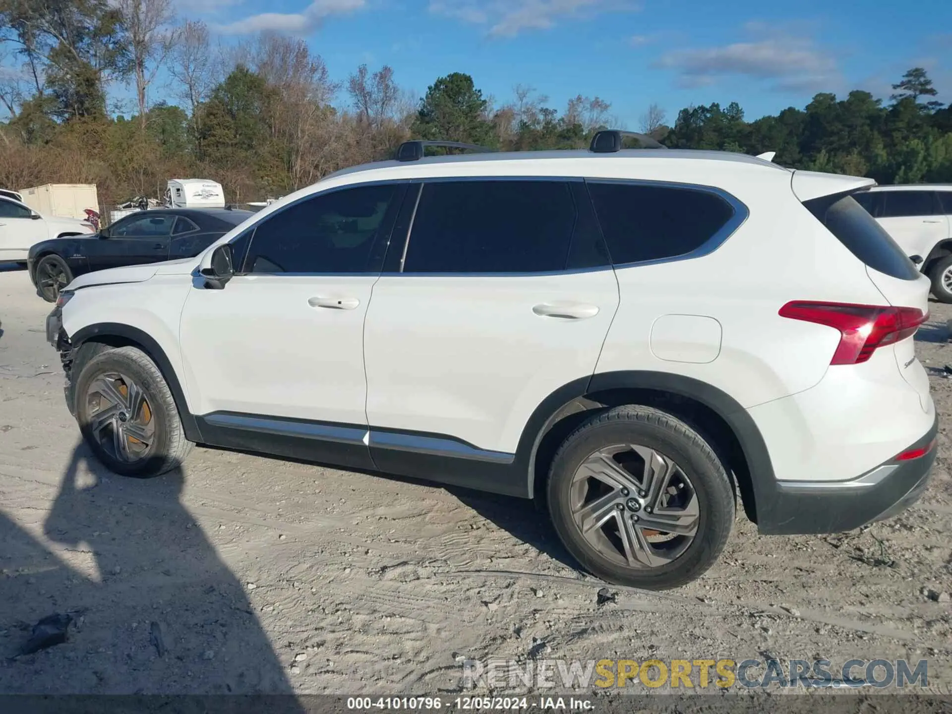 14 fotografías del automóvil dañado 5NMS24AJ3MH368695 HYUNDAI SANTA FE 2021
