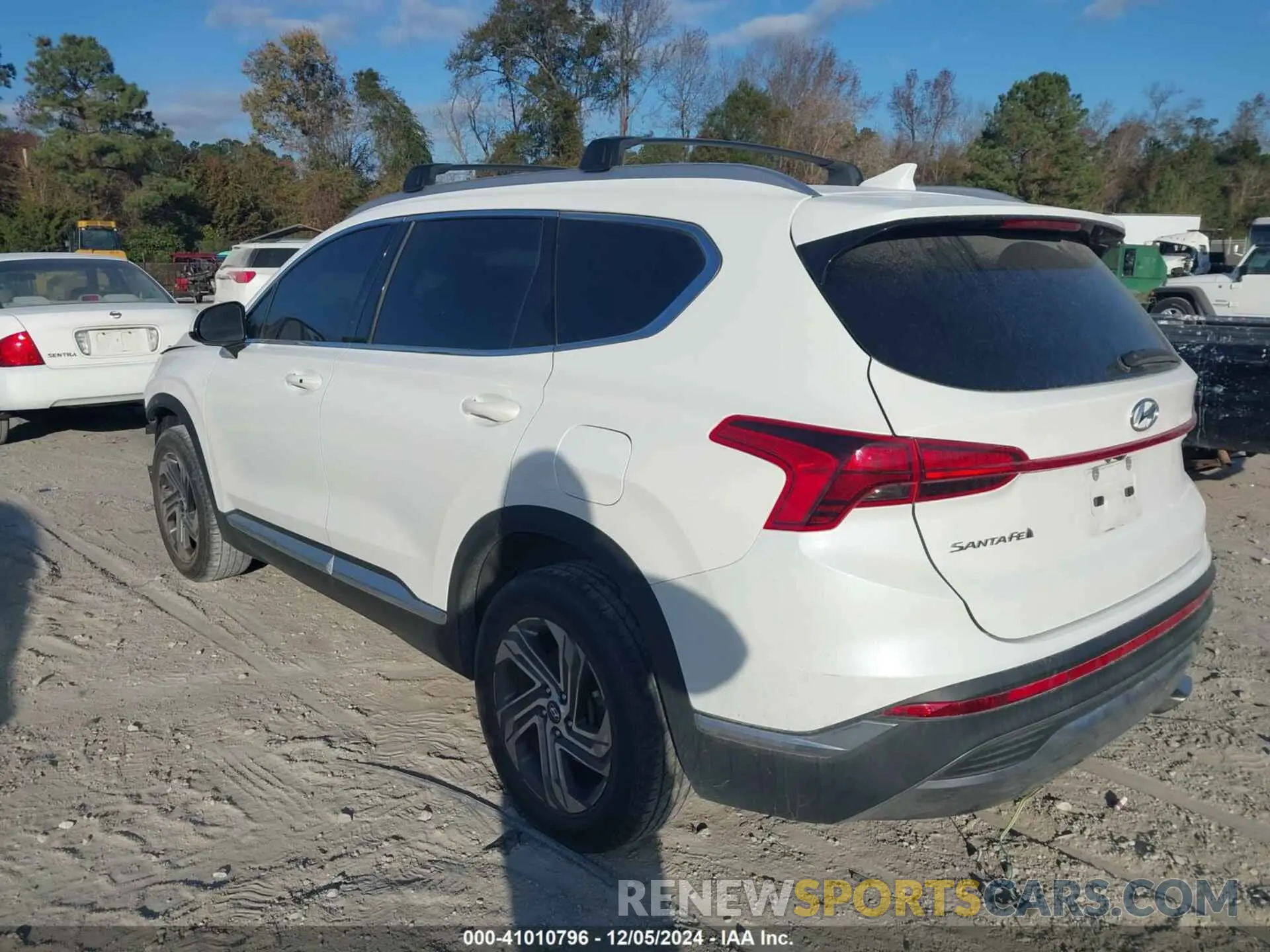 3 fotografías del automóvil dañado 5NMS24AJ3MH368695 HYUNDAI SANTA FE 2021