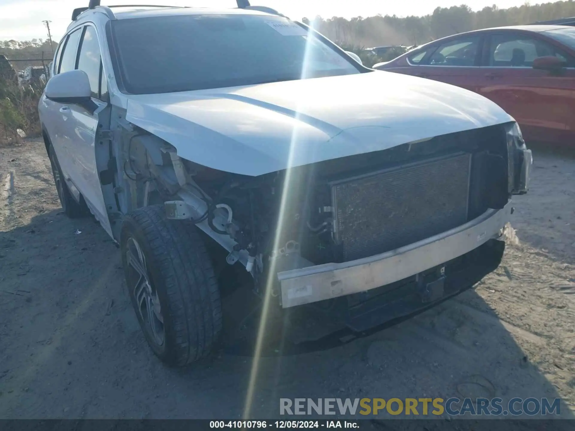 6 fotografías del automóvil dañado 5NMS24AJ3MH368695 HYUNDAI SANTA FE 2021