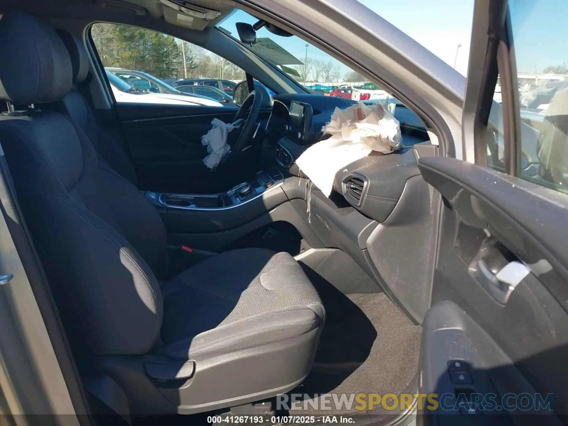 5 fotografías del automóvil dañado 5NMS24AJ5MH361862 HYUNDAI SANTA FE 2021