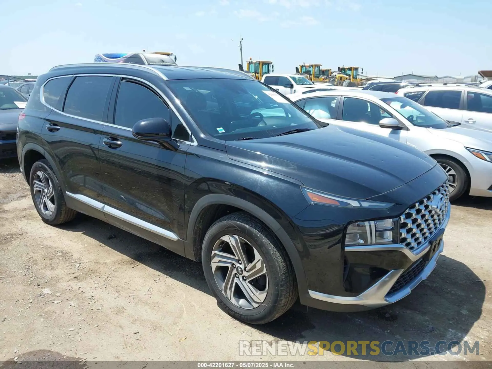 1 fotografías del automóvil dañado 5NMS24AJ7MH307365 HYUNDAI SANTA FE 2021