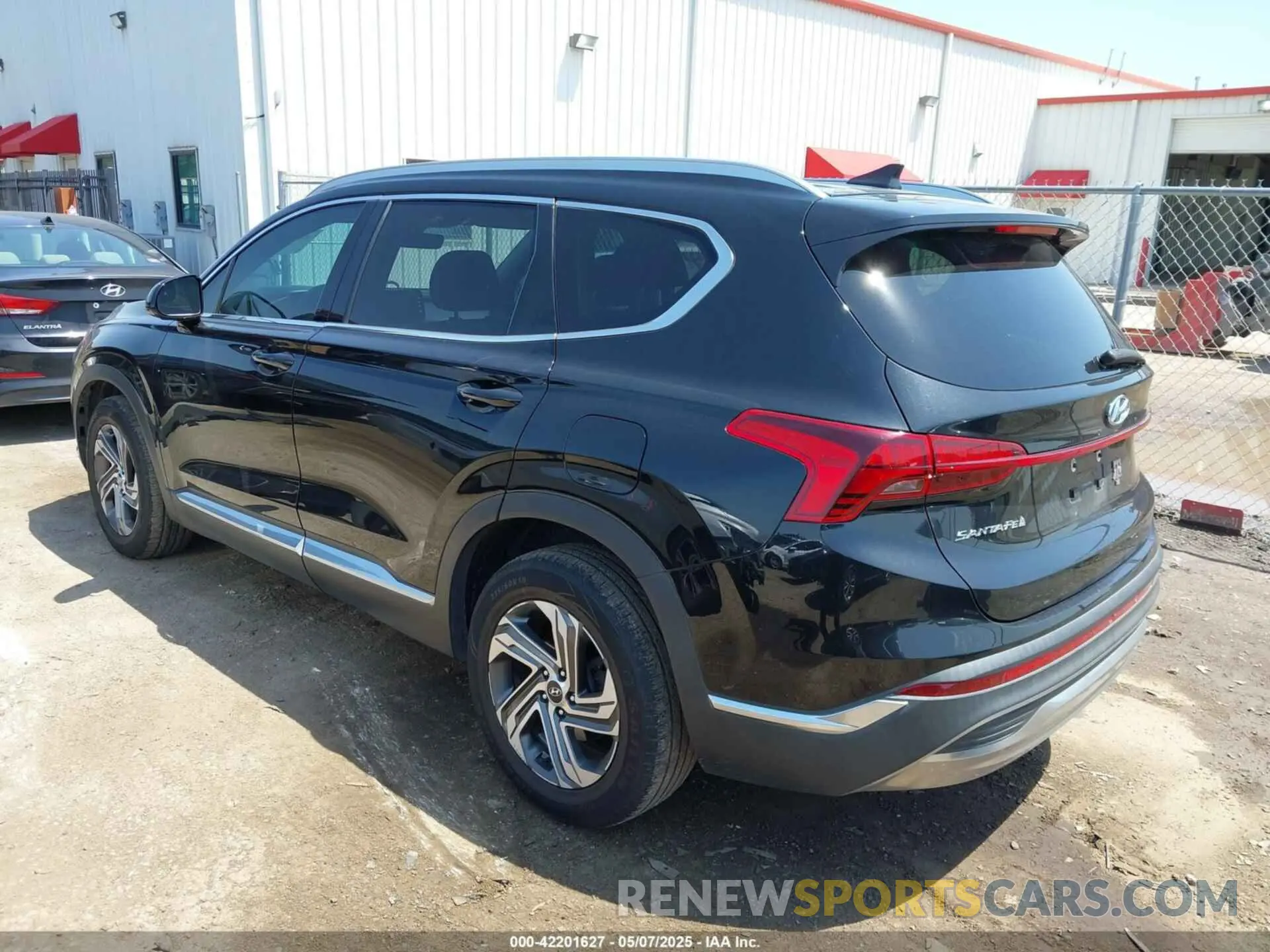 3 fotografías del automóvil dañado 5NMS24AJ7MH307365 HYUNDAI SANTA FE 2021