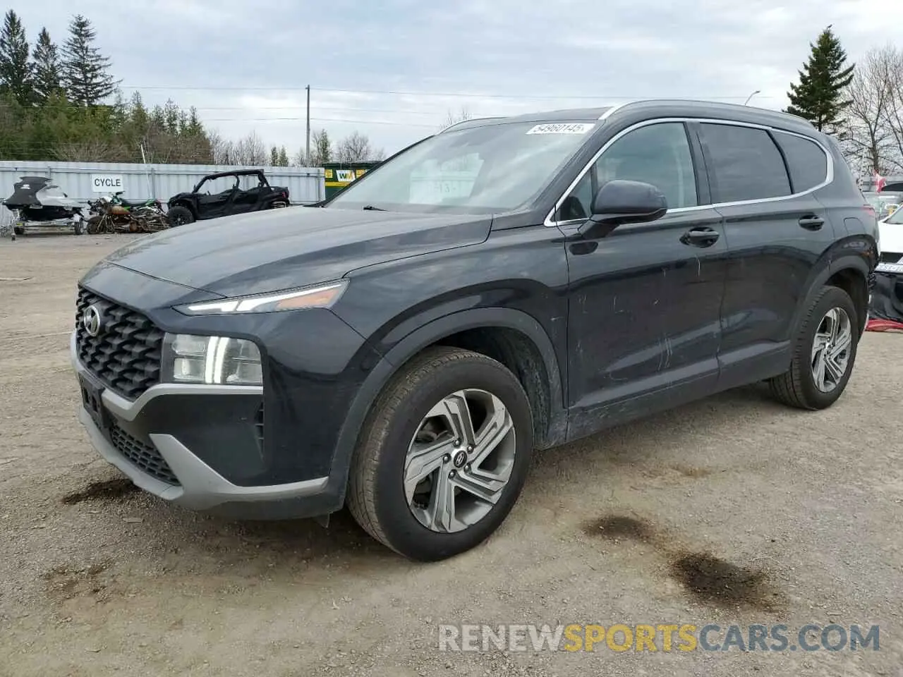 1 fotografías del automóvil dañado 5NMS24AJ7MH324134 HYUNDAI SANTA FE 2021