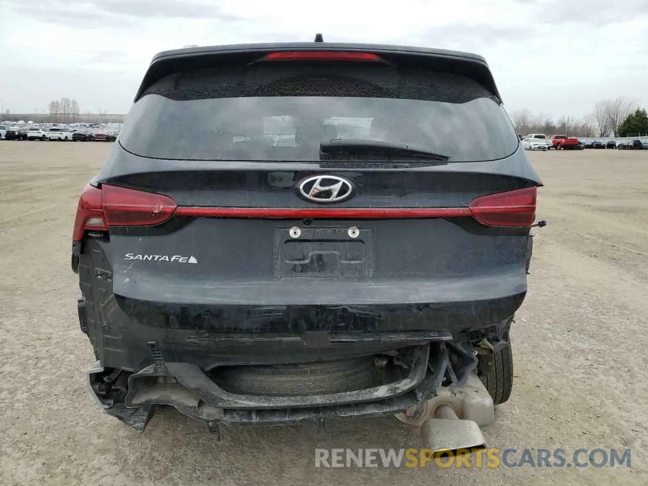 6 fotografías del automóvil dañado 5NMS24AJ7MH324134 HYUNDAI SANTA FE 2021