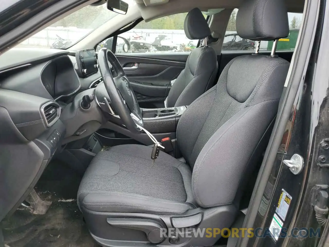 7 fotografías del automóvil dañado 5NMS24AJ7MH324134 HYUNDAI SANTA FE 2021