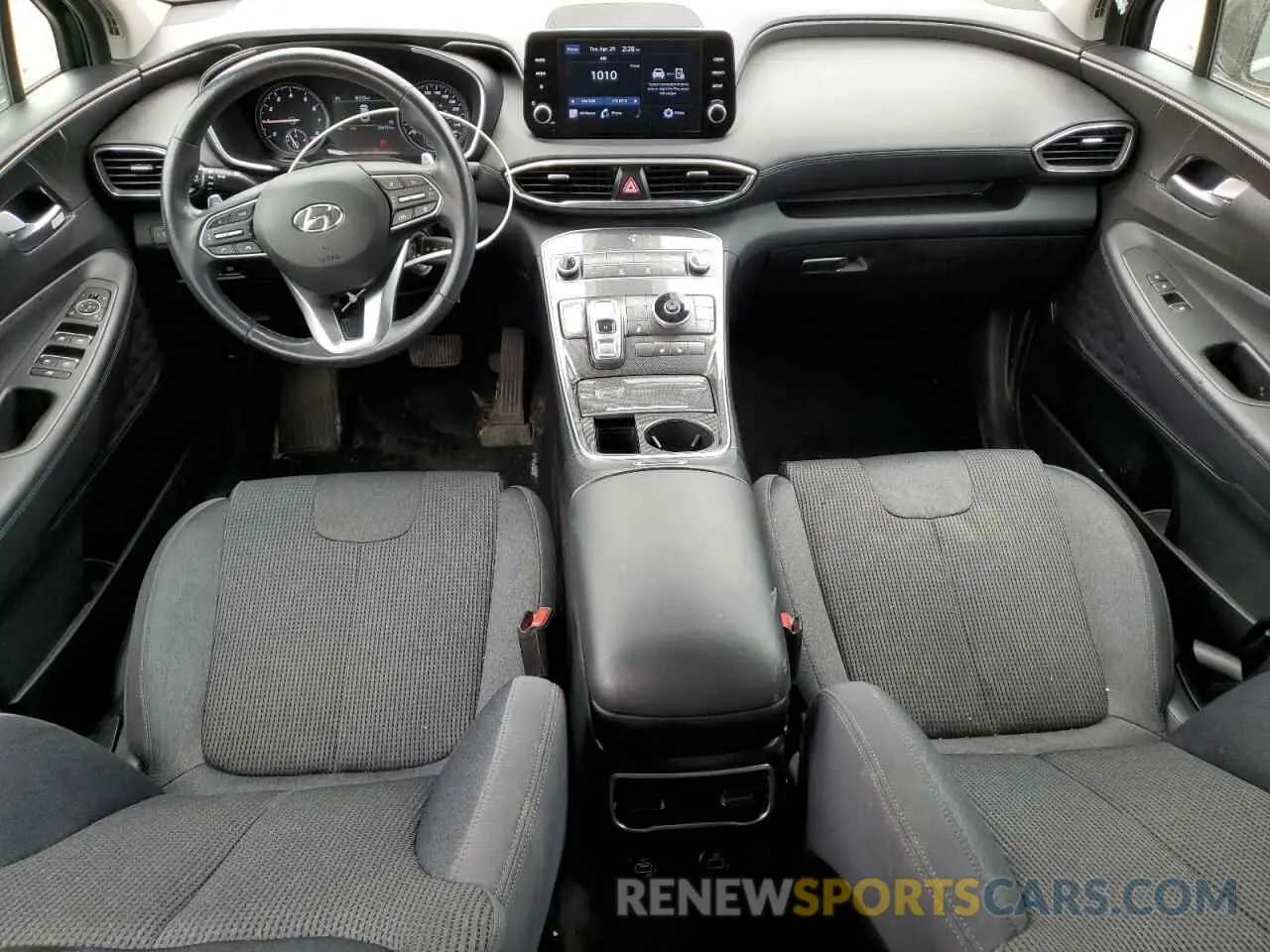 8 fotografías del automóvil dañado 5NMS24AJ7MH324134 HYUNDAI SANTA FE 2021