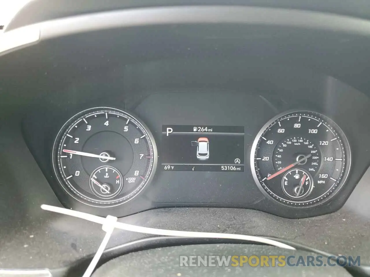 9 fotografías del automóvil dañado 5NMS24AJ8MH320075 HYUNDAI SANTA FE 2021