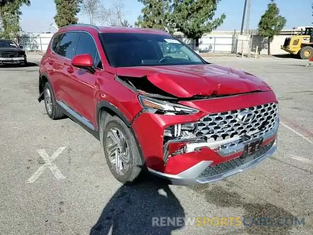 14 fotografías del automóvil dañado 5NMS24AJ8MH332761 HYUNDAI SANTA FE 2021
