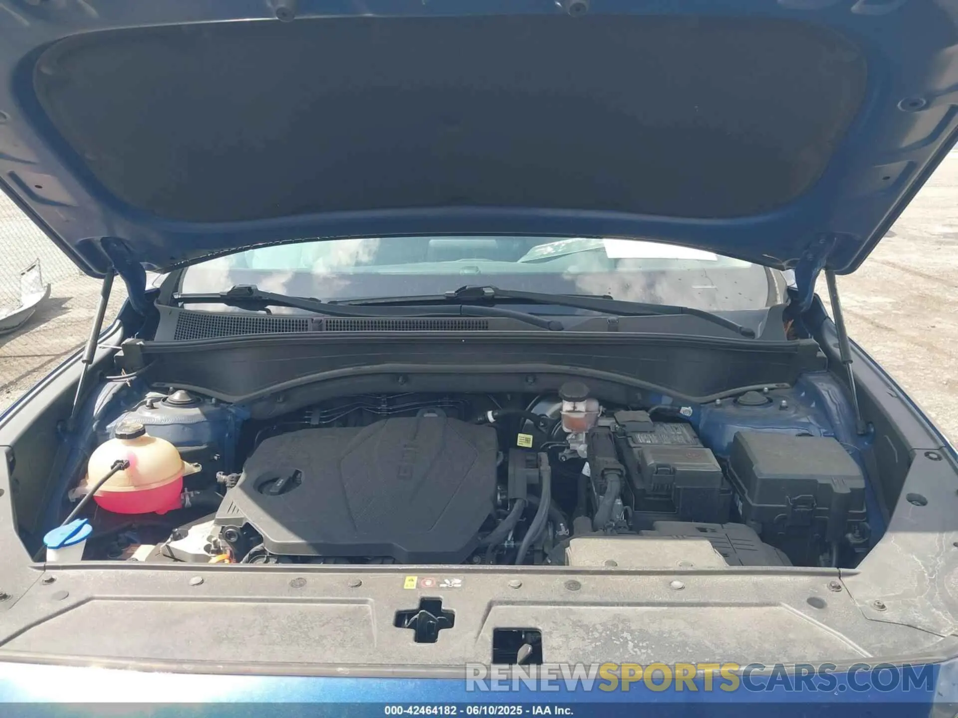 10 fotografías del automóvil dañado 5NMS24AJ8MH336096 HYUNDAI SANTA FE 2021