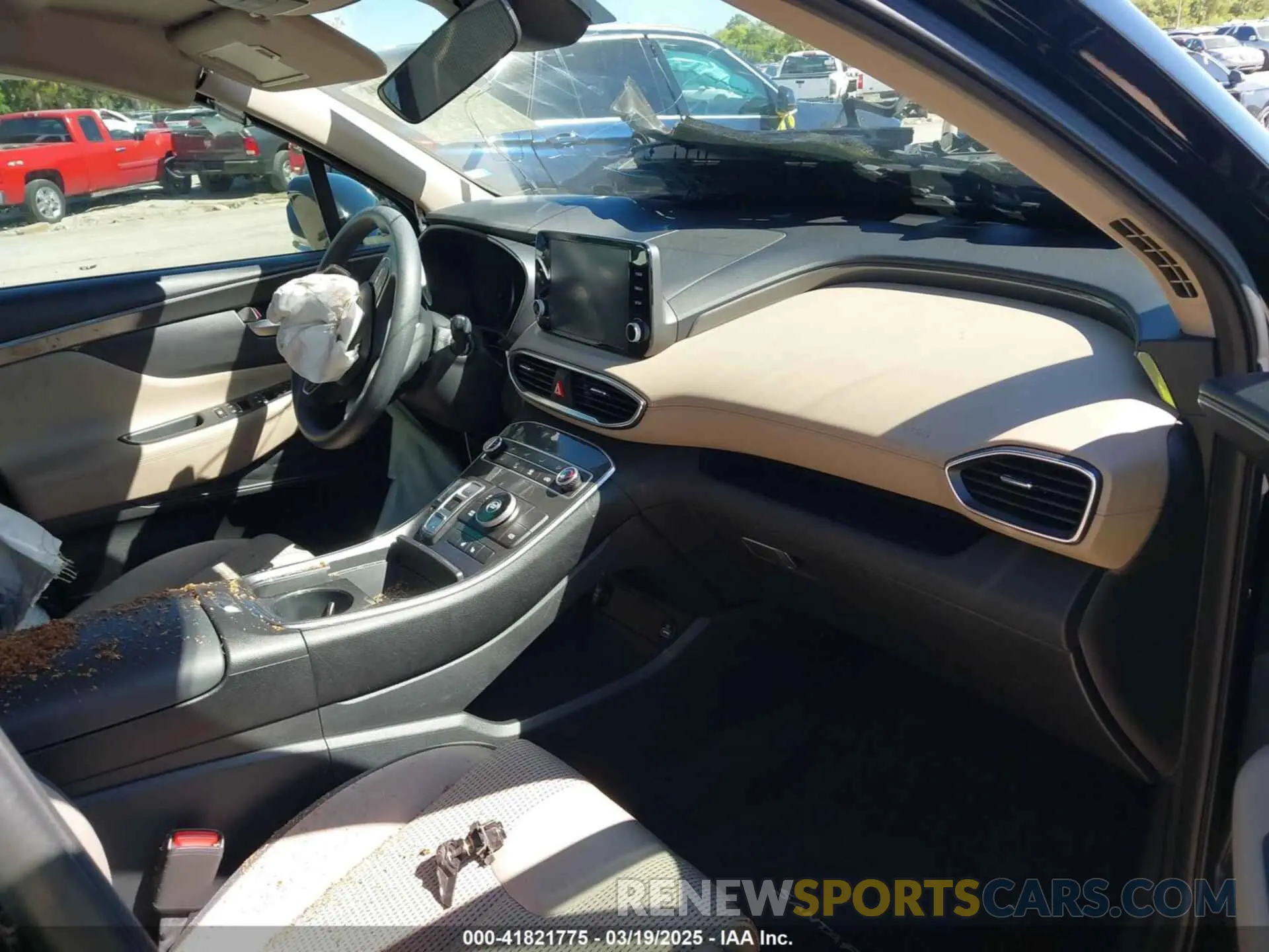 5 fotografías del automóvil dañado 5NMS24AJ9MH331876 HYUNDAI SANTA FE 2021