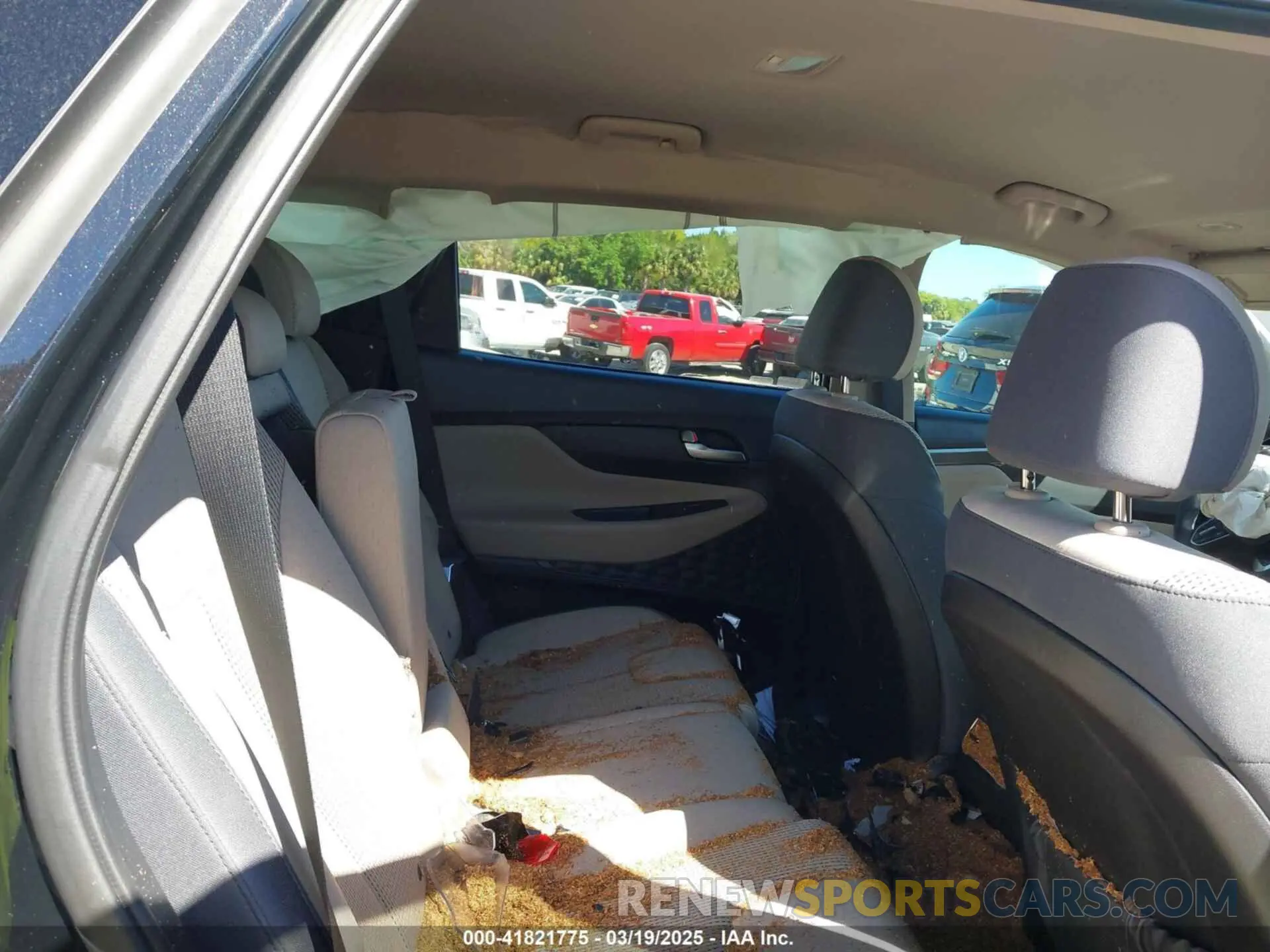 8 fotografías del automóvil dañado 5NMS24AJ9MH331876 HYUNDAI SANTA FE 2021